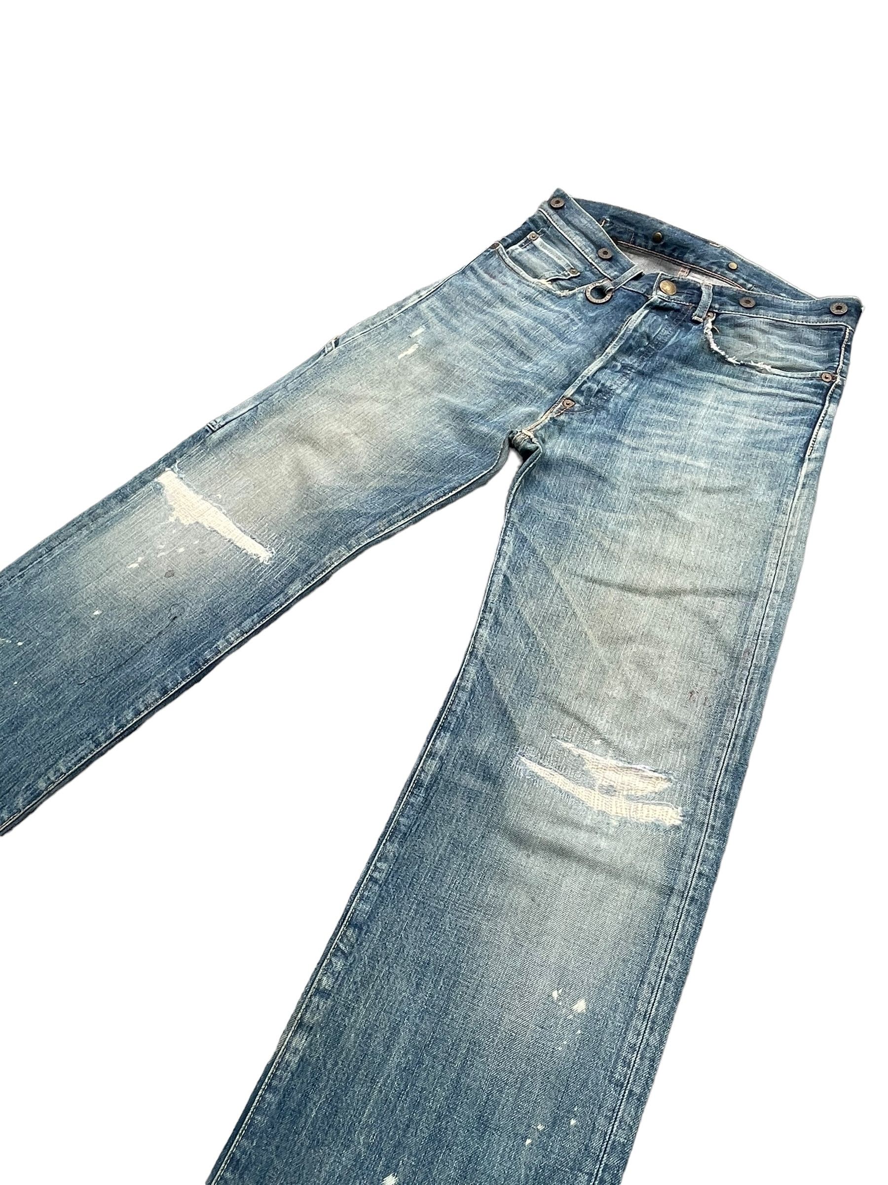 BUFFALO BOBS Vintage Buffalo Bobs Distresed Denim Size US 32 / EU 48 - 2 Thumbnail