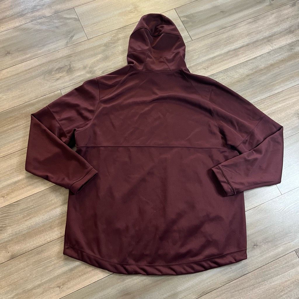 Nike Nike Maroon Athletic Casual Hoodie Men XXL Size US XXL / EU 58 / 5 - 6 Thumbnail