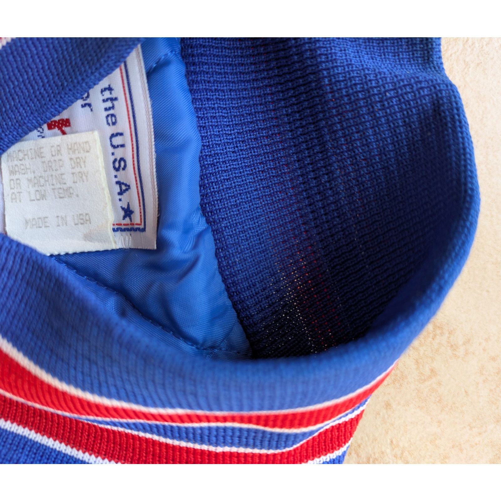 NFL × Starter New England Patriots 90s LEGENDS satin bomber L NFL vintage Size US L / EU 52-54 / 3 - 6 Thumbnail