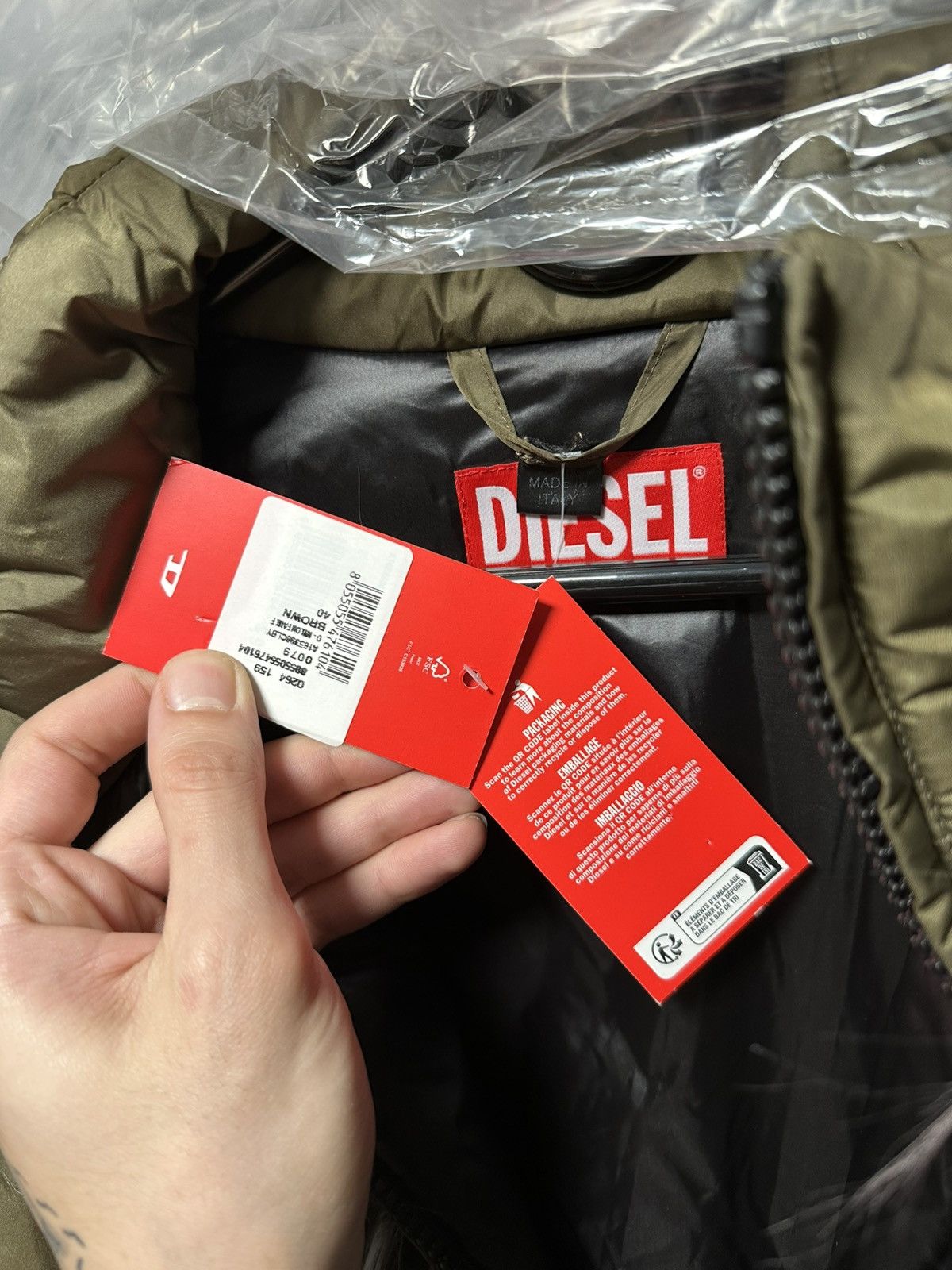 Diesel Diesel Parka Limited Size US L / EU 52-54 / 3 - 10 Thumbnail