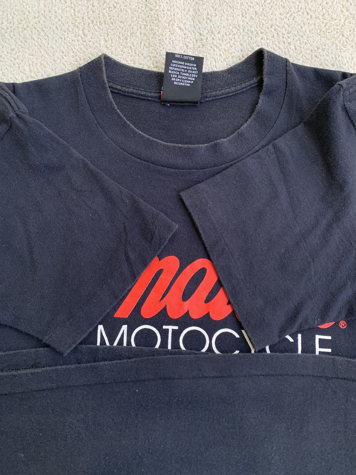 Indian Motorcycle × Vintage Rare Indian Motercycle 90s Vintage Tee Size US M / EU 48-50 / 2 - 5 Thumbnail
