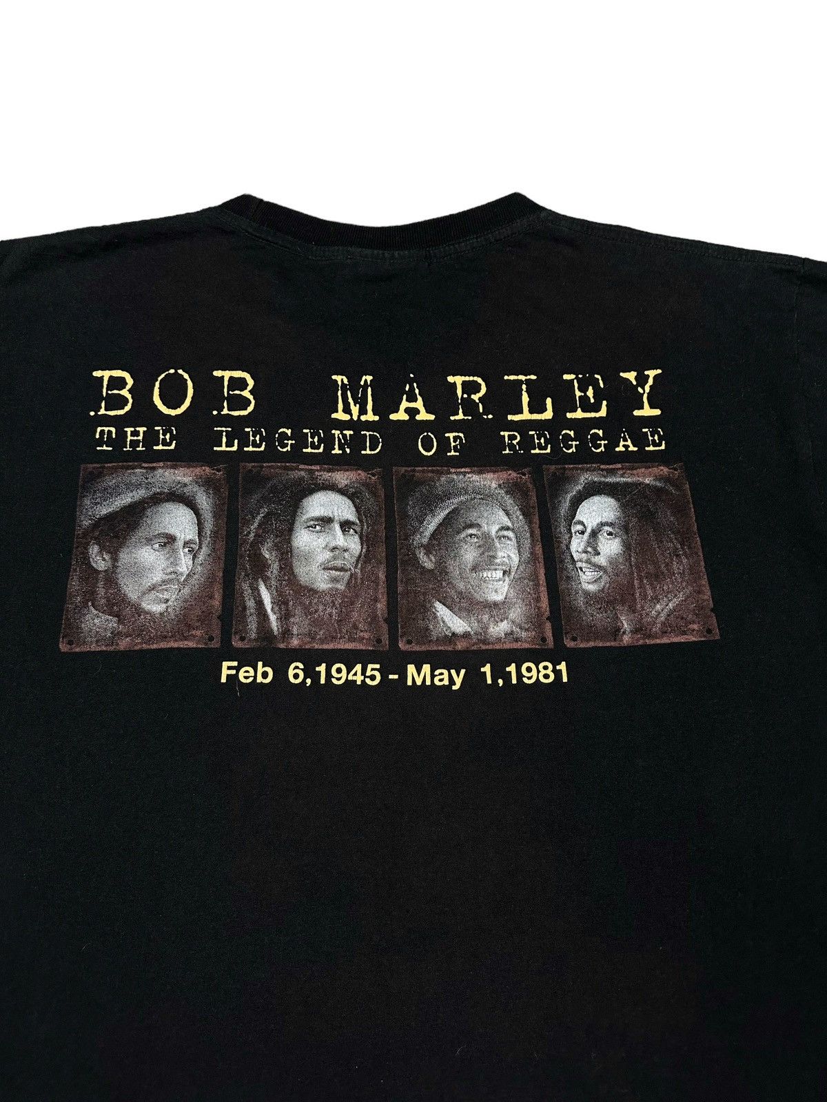 Bob Marley Bob Marley Single Stitch 90s Vintage T-Shirt Size US XL / EU 56 / 4 - 4 Thumbnail