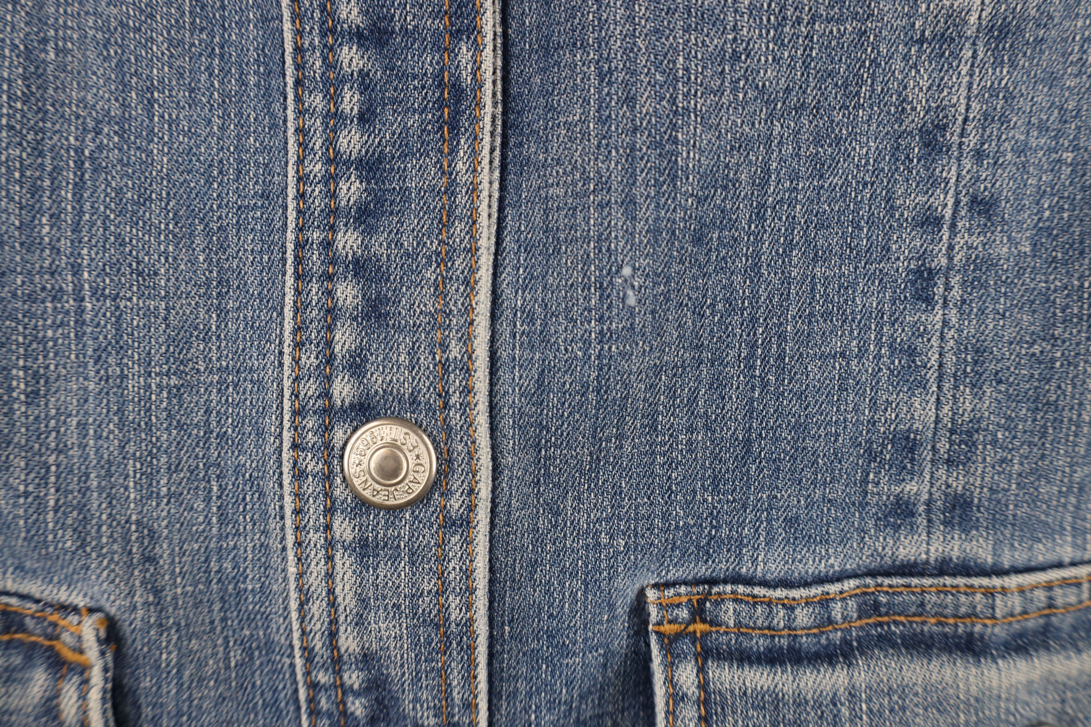 Gap Vintage Y2K 2003 Gap Stretch Western Denim Jean Jacket Size S / US 4 / IT 40 - 4 Thumbnail
