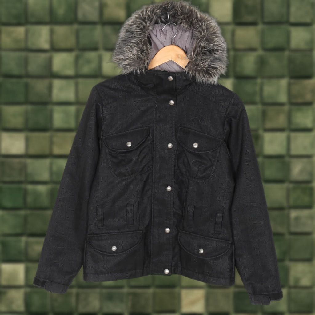 The North Face The North Face Jacket Women S Fur Hooded Primaloft Insulated Size S / US 4 / IT 40 - 1 Thumbnail