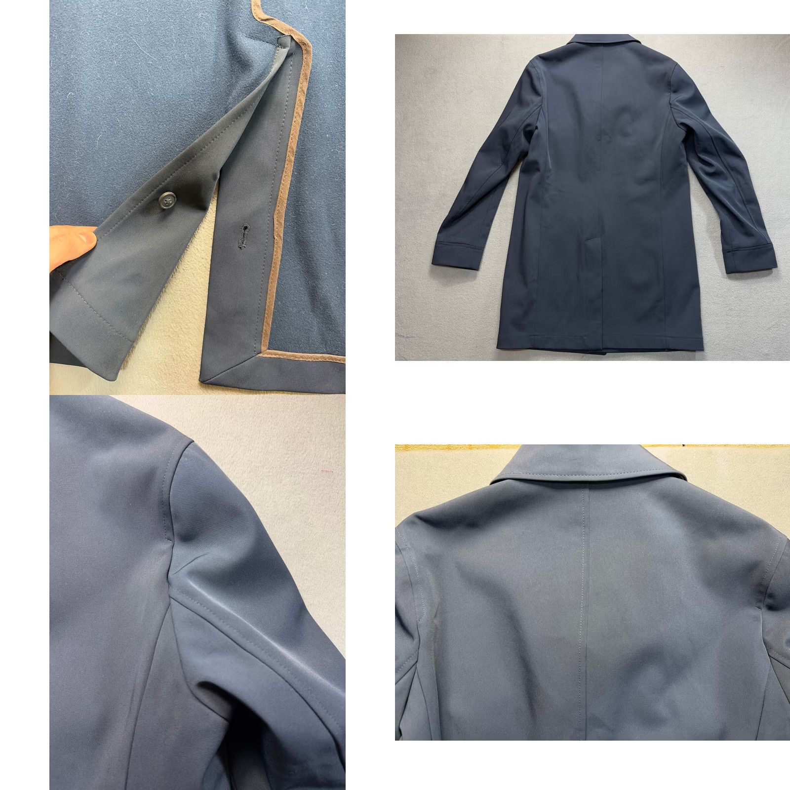 Vintage Giovanni Scarano Napoli Blue Trench Coat Mens Coat 50 Blue Trench Coat Size US M / EU 48-50 / 2 - 9 Thumbnail