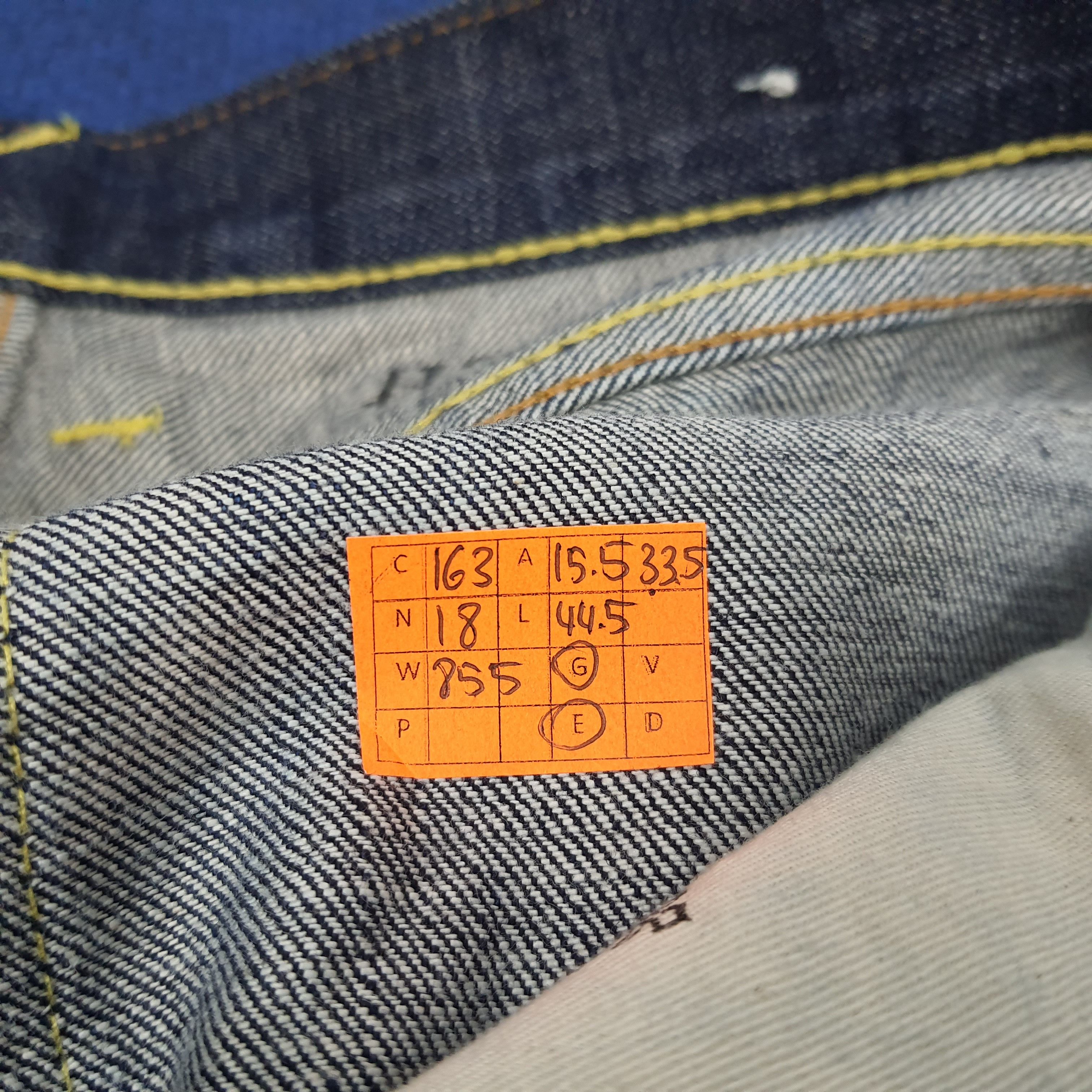 Japanese Brand × Vintage Vintage Evisu Japanese Brand Custom Gold Daicock Jeans Size US 31 - 14 Thumbnail