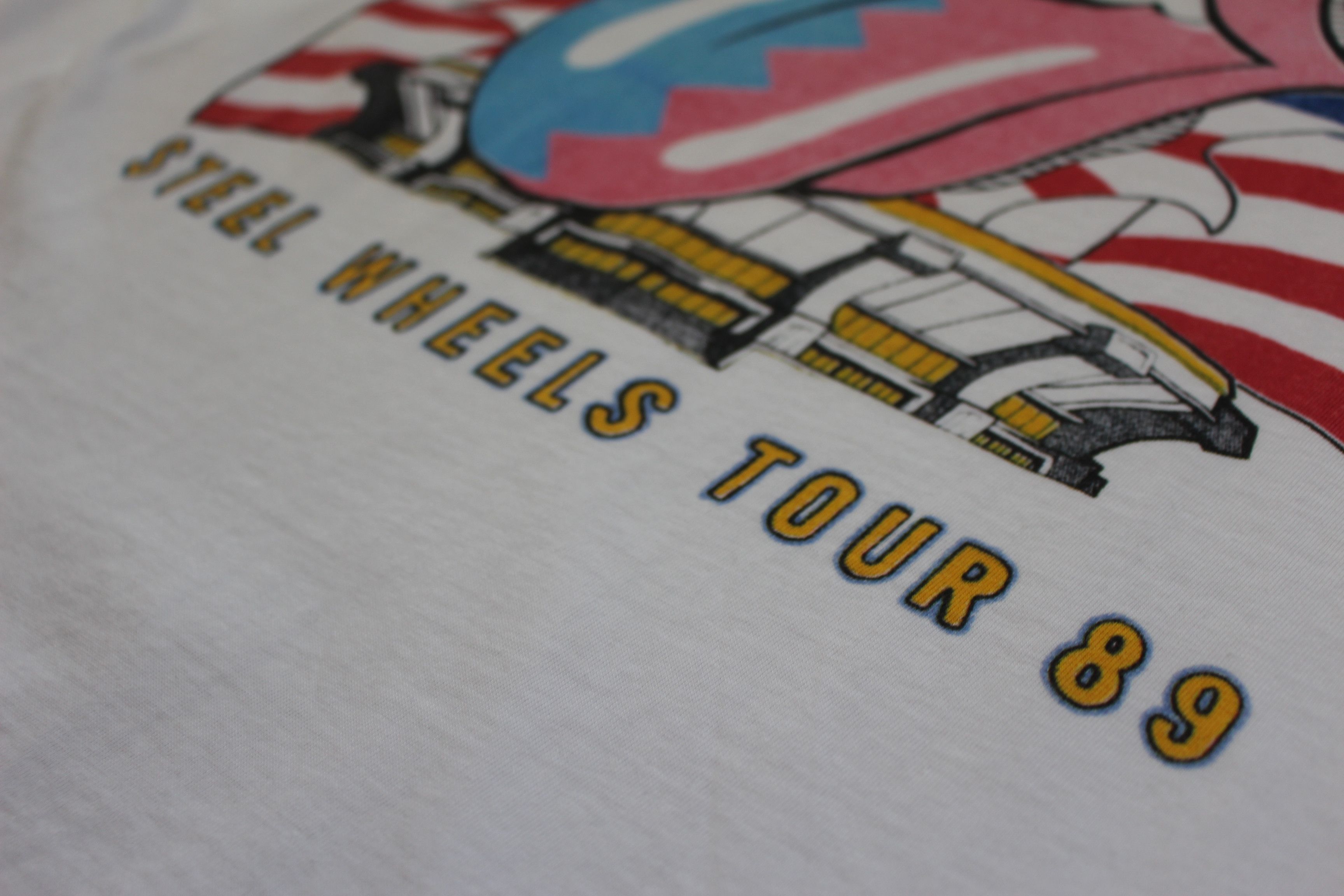 Band Tees × The Rolling Stones Steel Wheels Tour Tee - Harry Styles Size US M / EU 48-50 / 2 - 5 Thumbnail