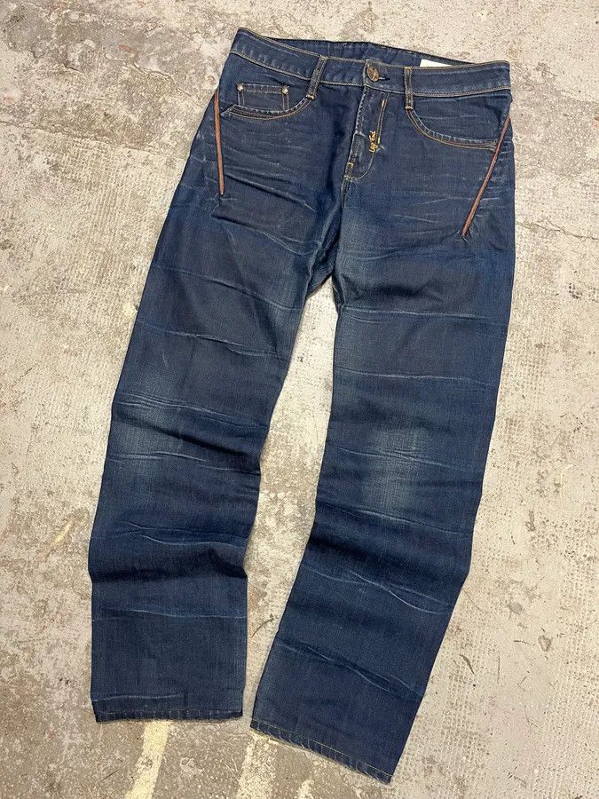 Vintage 2000s Legend Blue Faded Jeans Size US 32 / EU 48 - 4 Thumbnail