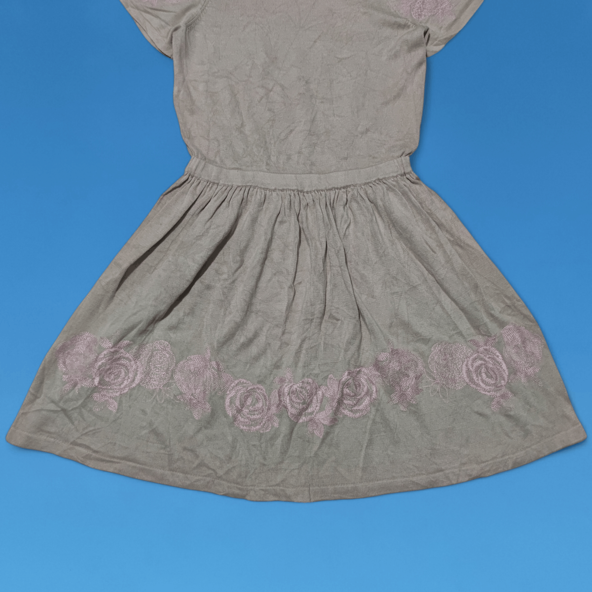 KEITAMARUYAMA Keita Maruyama Nice Design Embroidered Mid Dress Size M / US 6-8 / IT 42-44 - 5 Thumbnail