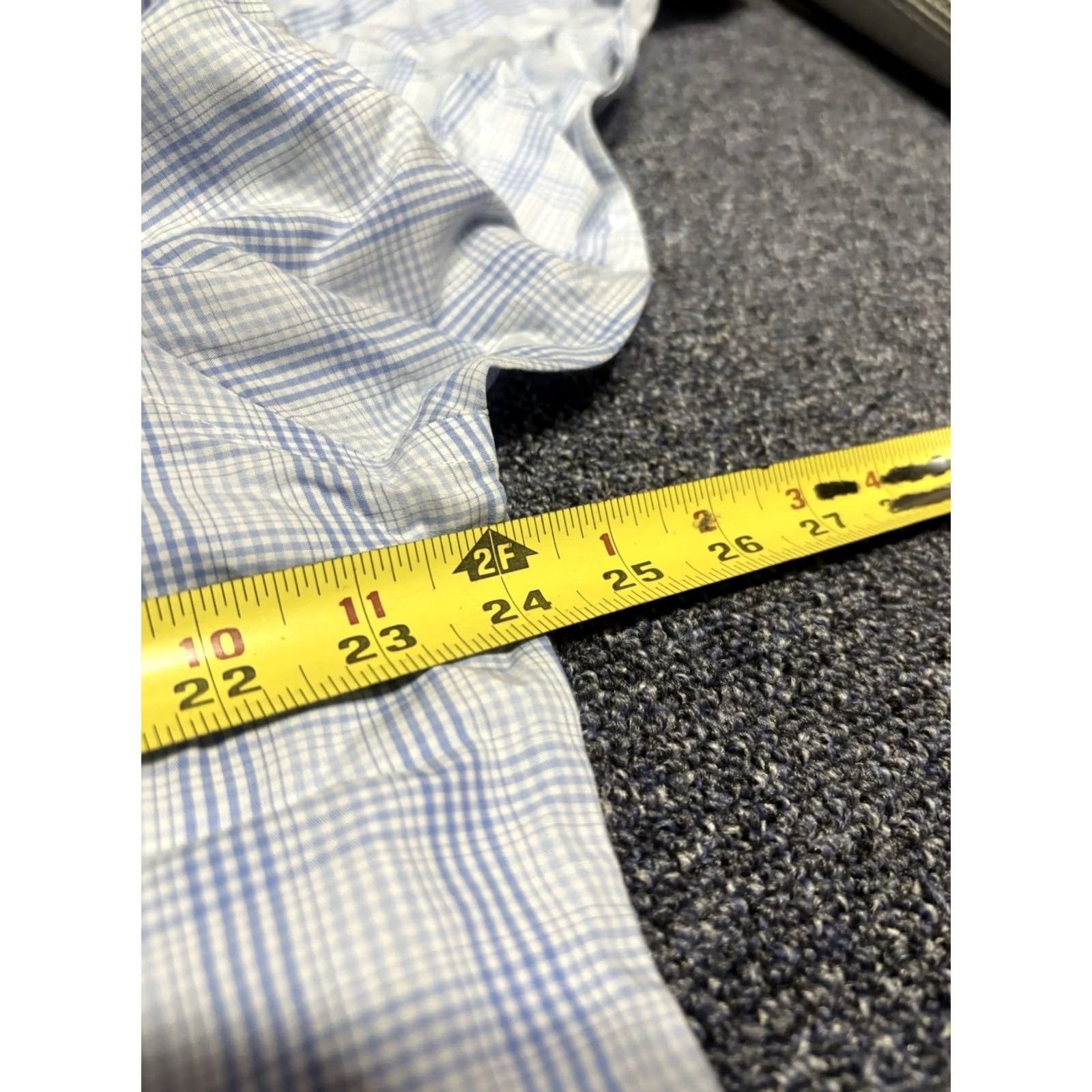 Brooks Brothers Brooks Brothers Regent Dress Shirt Mens 15.5-33 Button-Down Non Iron Striped Purple Cotton Spandex Supima Regular Shirt Mens Size 42R - 3 Thumbnail