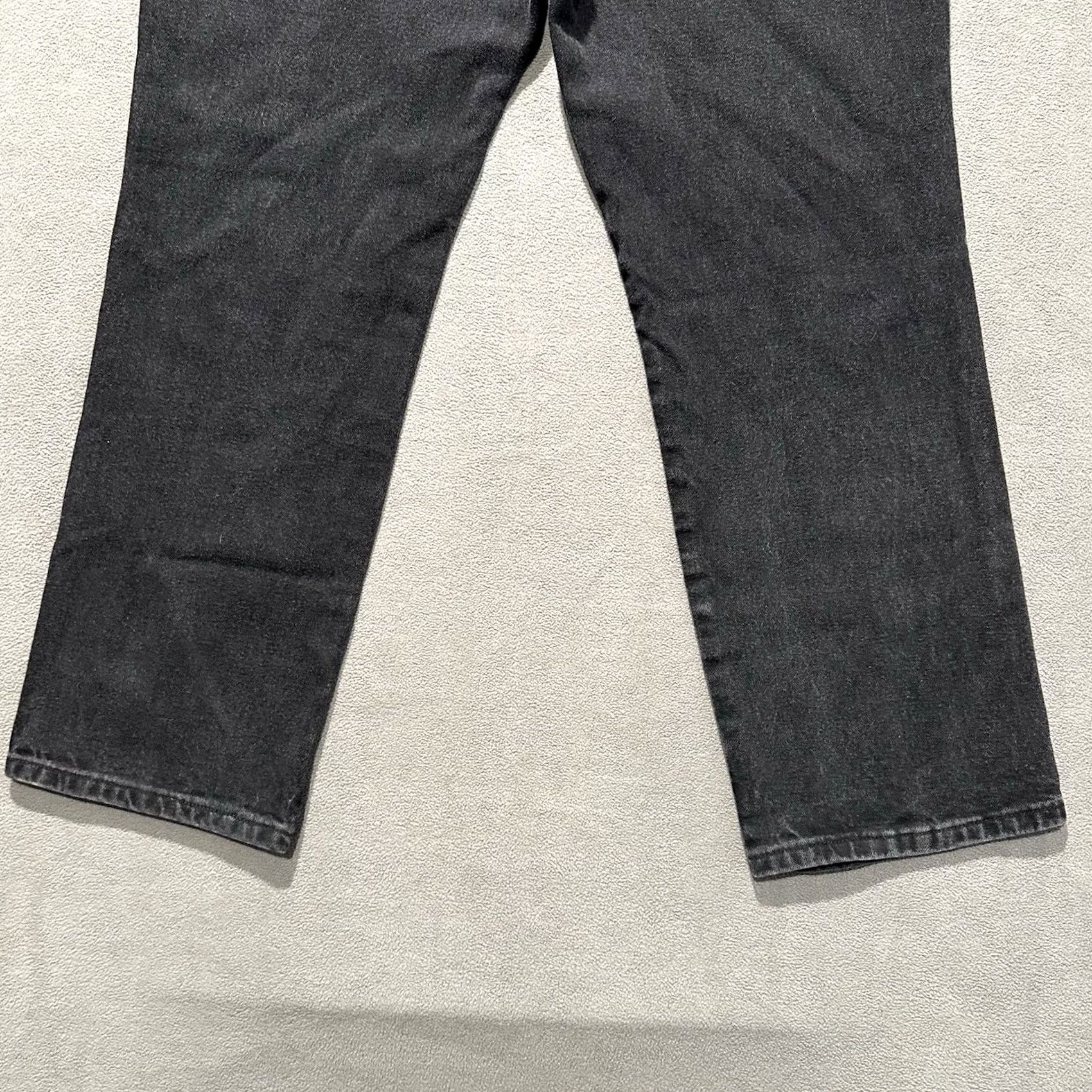 Wrangler VINTAGE Wrangler Jeans Mens 38x30 Black Denim 936WBK Slim Fit Cowboy Cut EUC Size US 30 / EU 46 - 5 Thumbnail