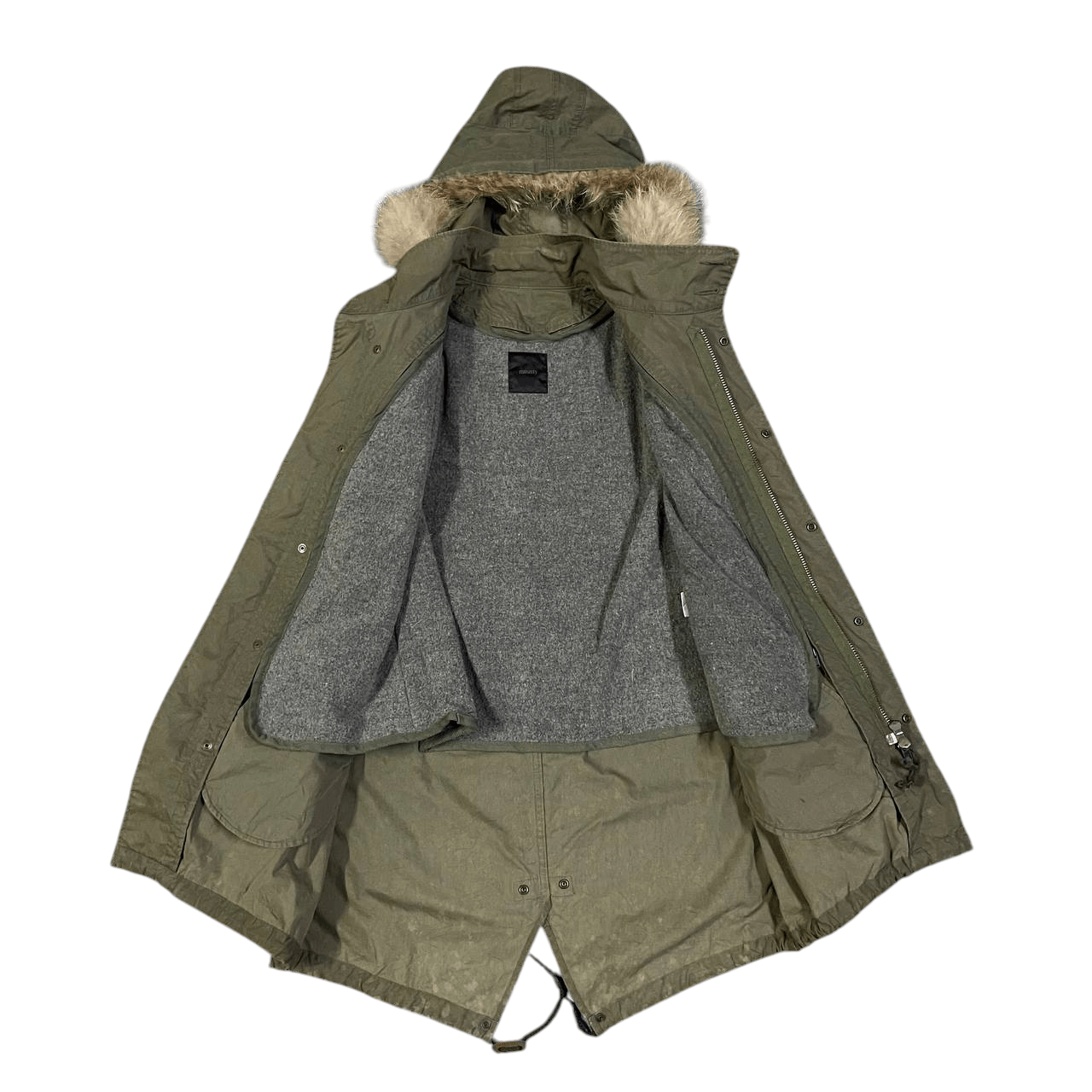 MOUSSY Vintage Moussy Fur Parka Fishtail Size US M / EU 48-50 / 2 - 7 Thumbnail