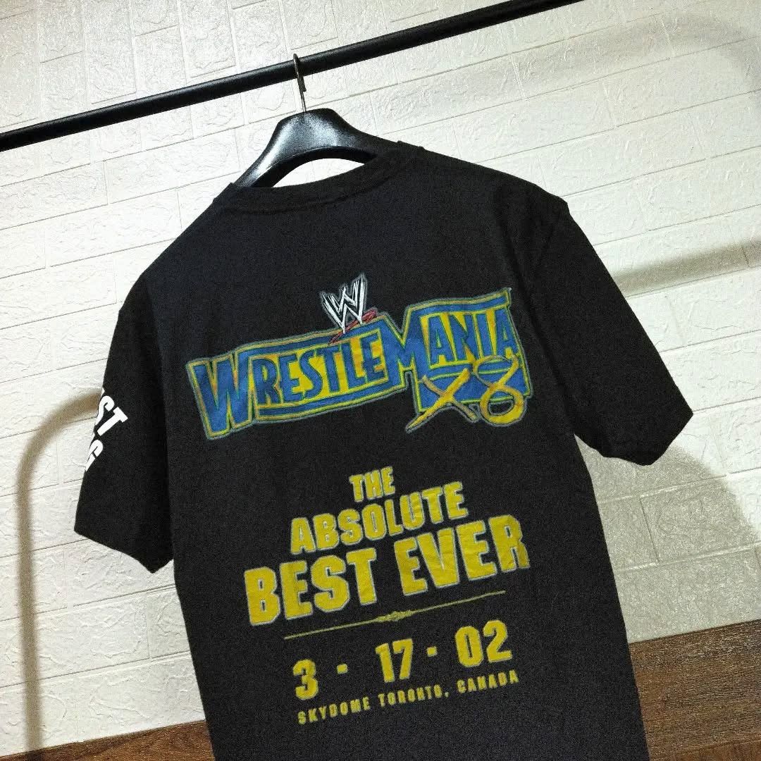 Vintage × WWE WrestleMania Icon Vs Icon Hogan Vs The Rock 2002 Size US L / EU 52-54 / 3 - 3 Thumbnail
