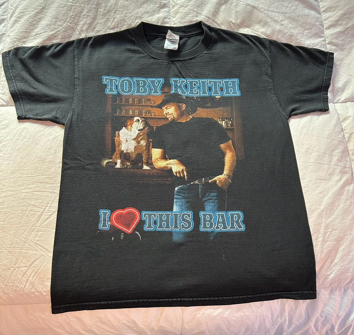 Band Tees × Delta × Vintage Vintage Y2K Toby Keith AOP Band Tee Size US M / EU 48-50 / 2 - 1 Thumbnail
