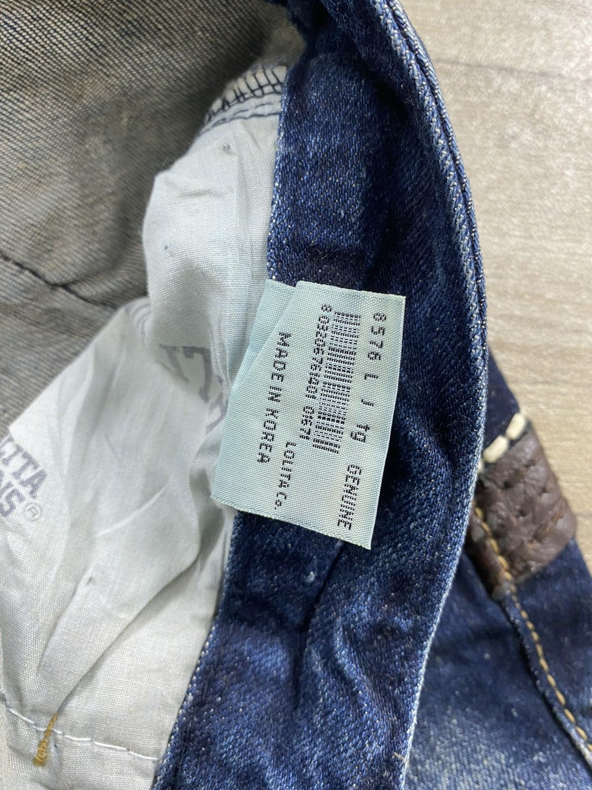 Le Grande Bleu (L.G.B.) 2000s Lolita Distressed Lgb Ifsixwasnine Style Flared Jeans Size US 30 / EU 46 - 10 Thumbnail