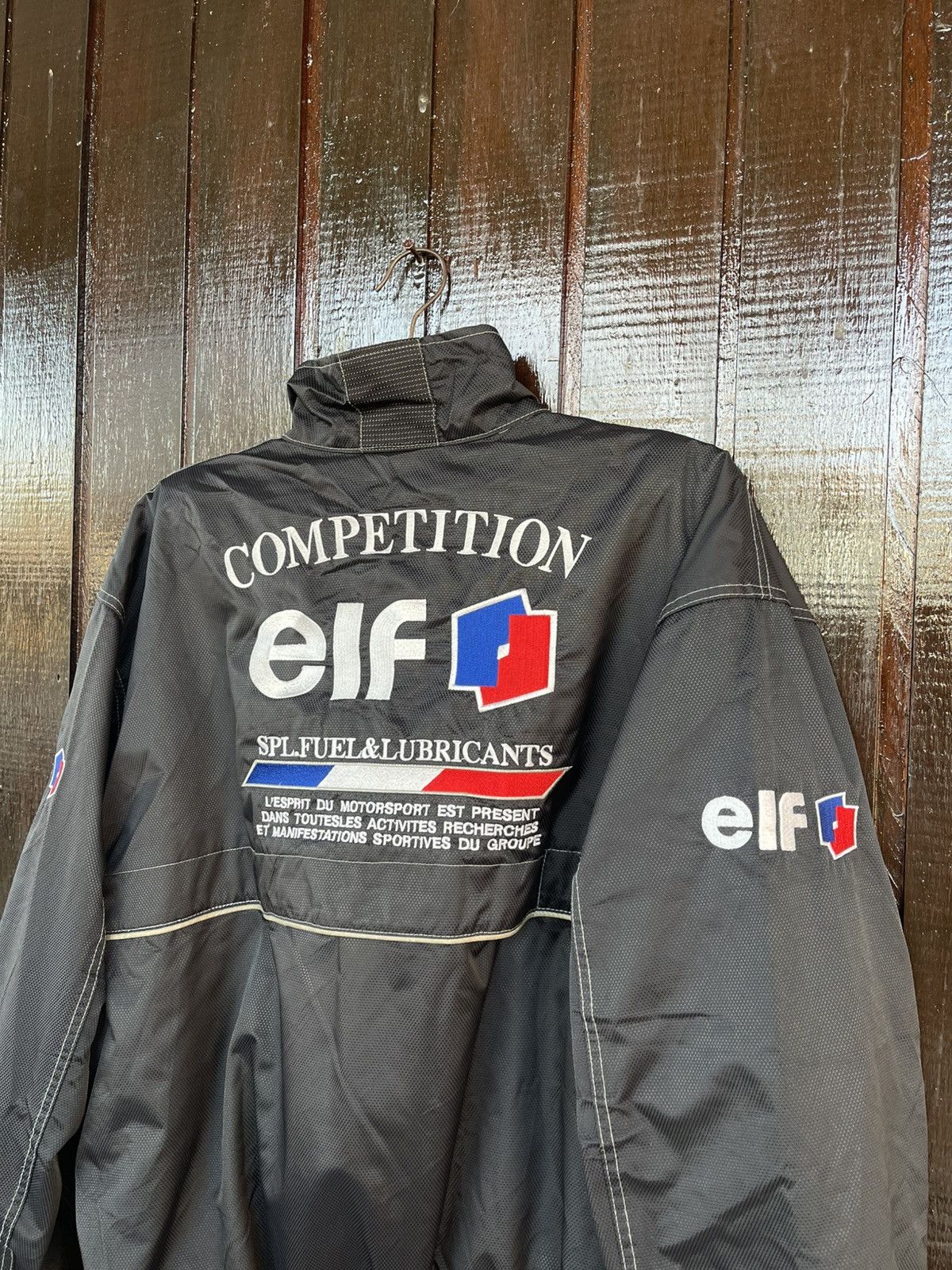 Sports Specialties Vintage Elf Motorcycle Racing Embroidered Jacket Size US L / EU 52-54 / 3 - 3 Thumbnail
