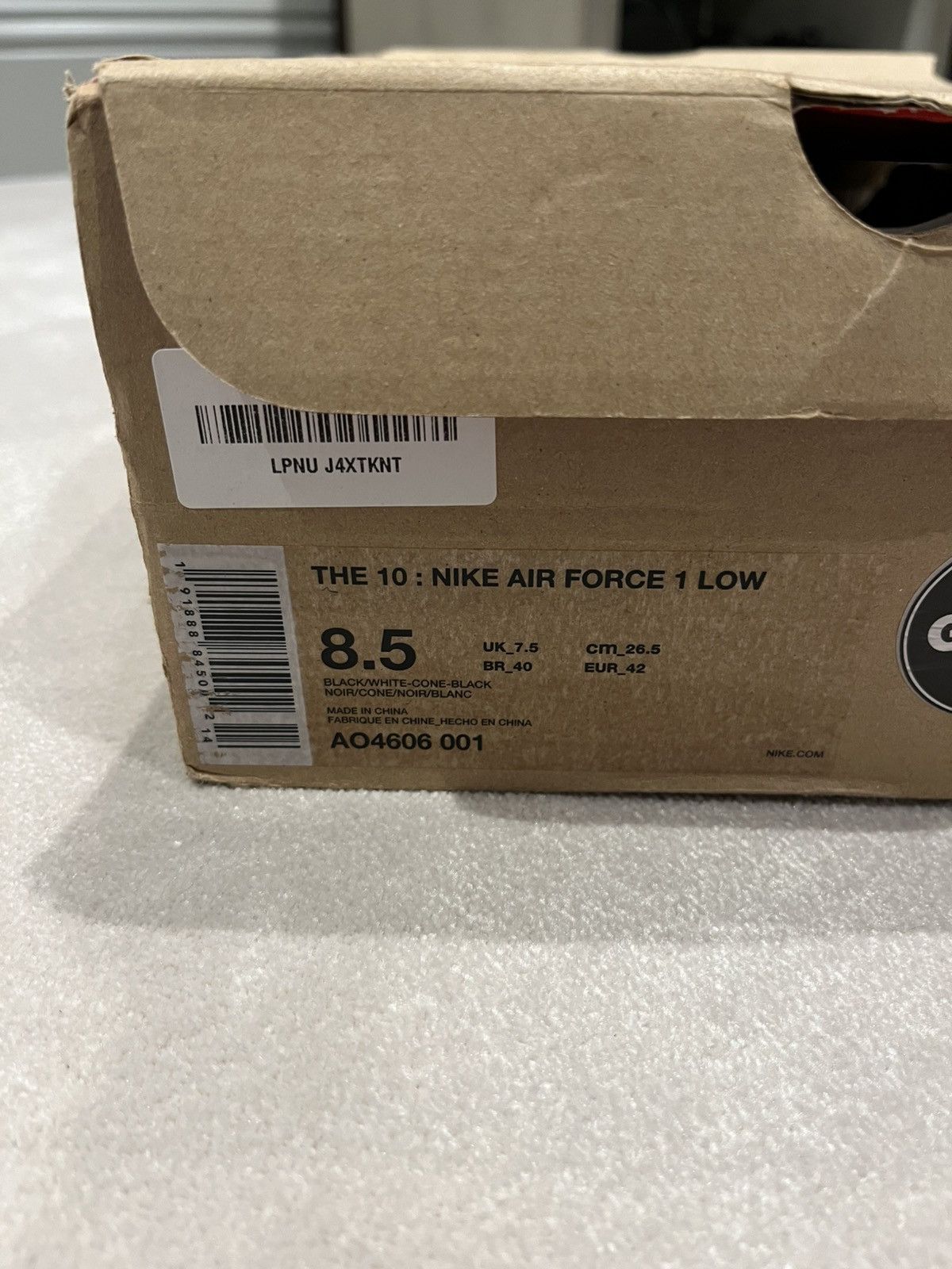 Nike × Off-White Off White Air Force 1 Size US 8.5 / EU 41-42 - 21 Thumbnail