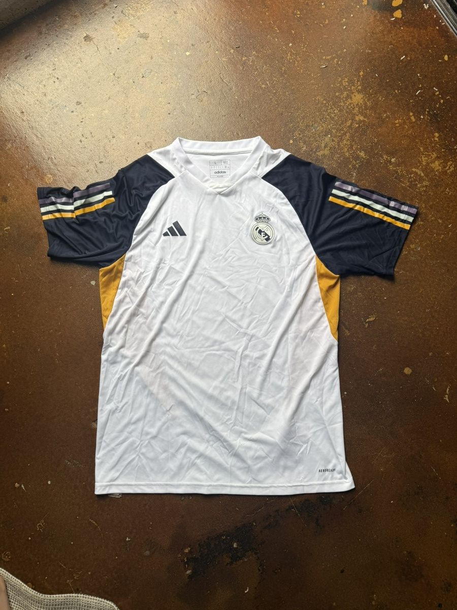 Adidas ADIDAS REAL MADRID CF TRAINING 2023-2024 T-SHIRT Size US L / EU 52-54 / 3 - 1 Thumbnail
