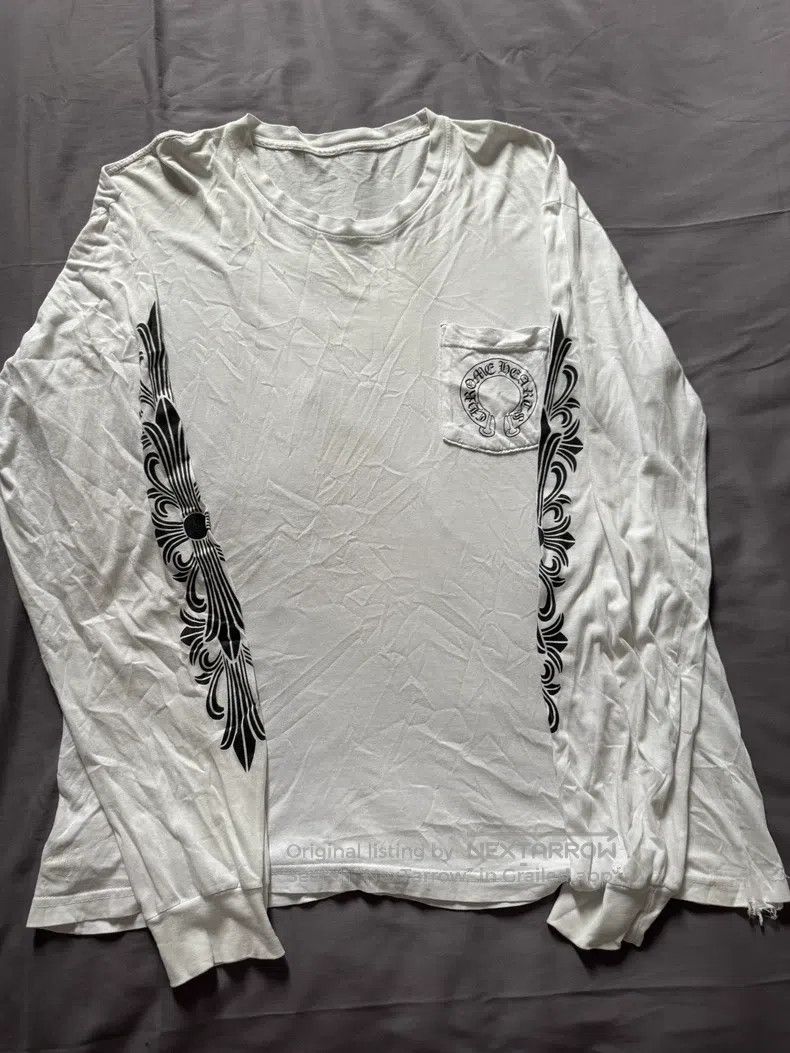 Chrome Hearts CHROME HEARTS Size XL White long sleeves Size US XL / EU 56 / 4 - 1 Thumbnail