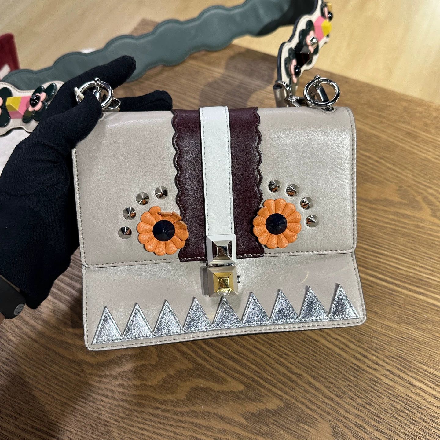 Fendi Fendi apr644 Bug Chain Crossbody Bag Size ONE SIZE - 2 Thumbnail