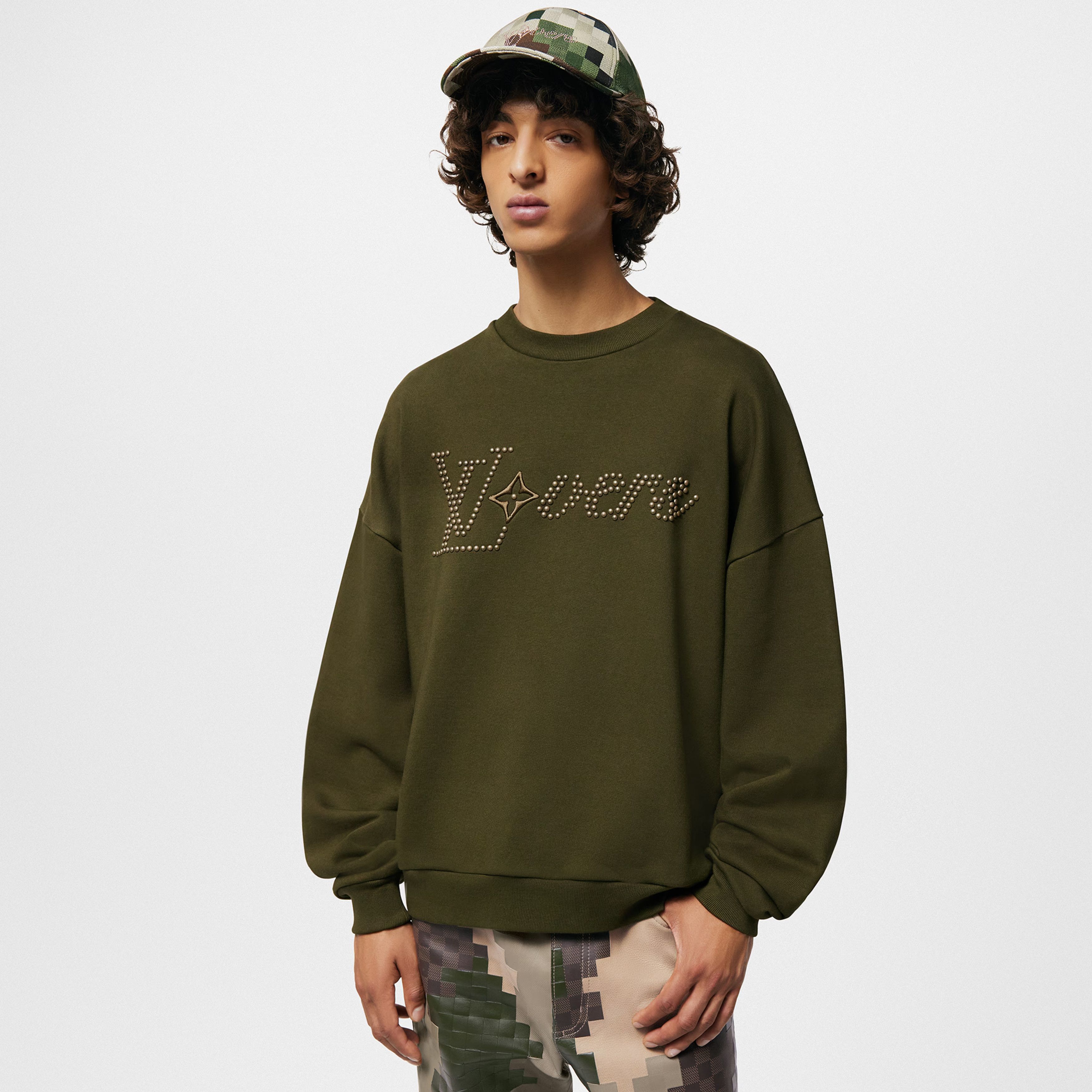 Louis Vuitton Louis Vuitton Graphic Bee Patched Hoodie | Grailed
