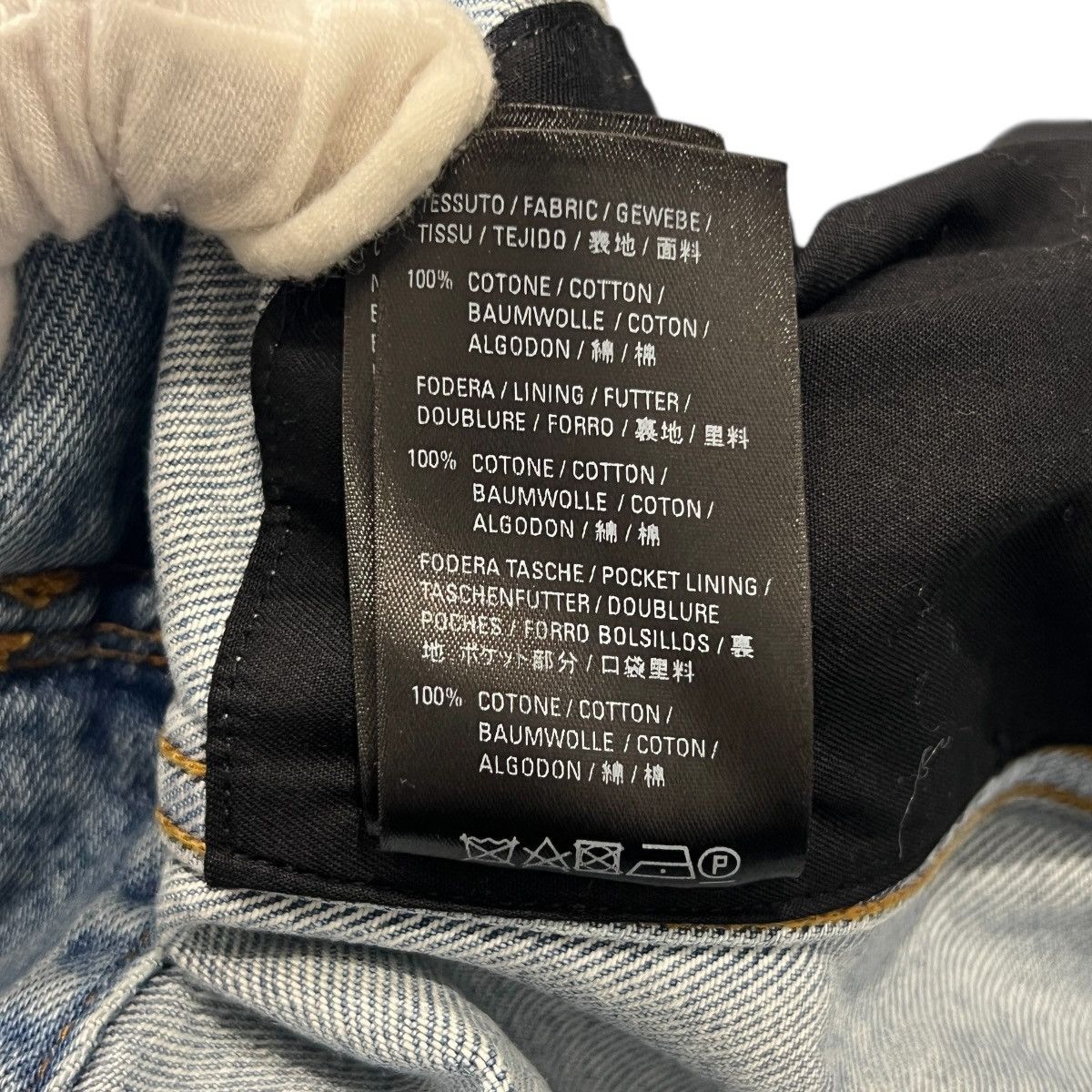 Balenciaga BALENCIAGA 2020AW Demna Gvasalia Distressed Denim Jacket Size US S / EU 44-46 / 1 - 11 Thumbnail