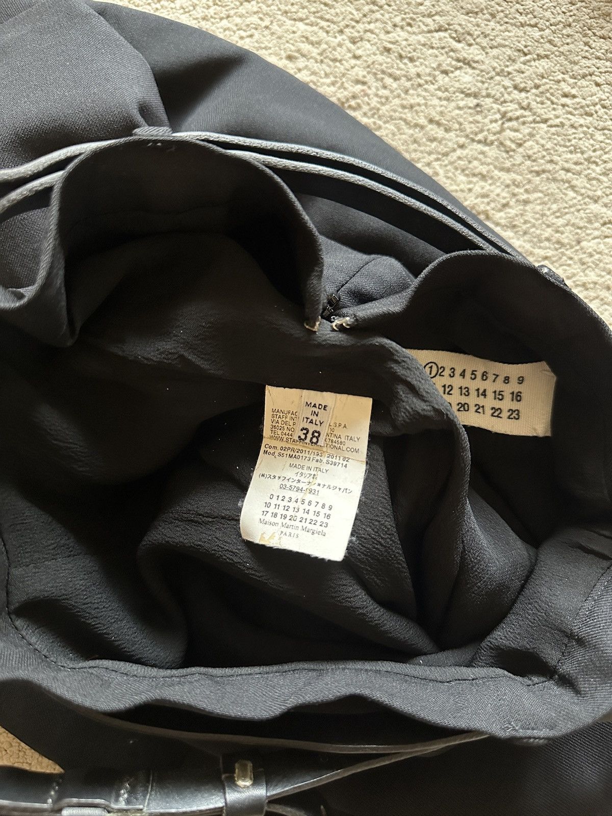 Maison Margiela AW2011 Maison Margiela Skirt Size 26" / US 2 / IT 38 - 10 Thumbnail