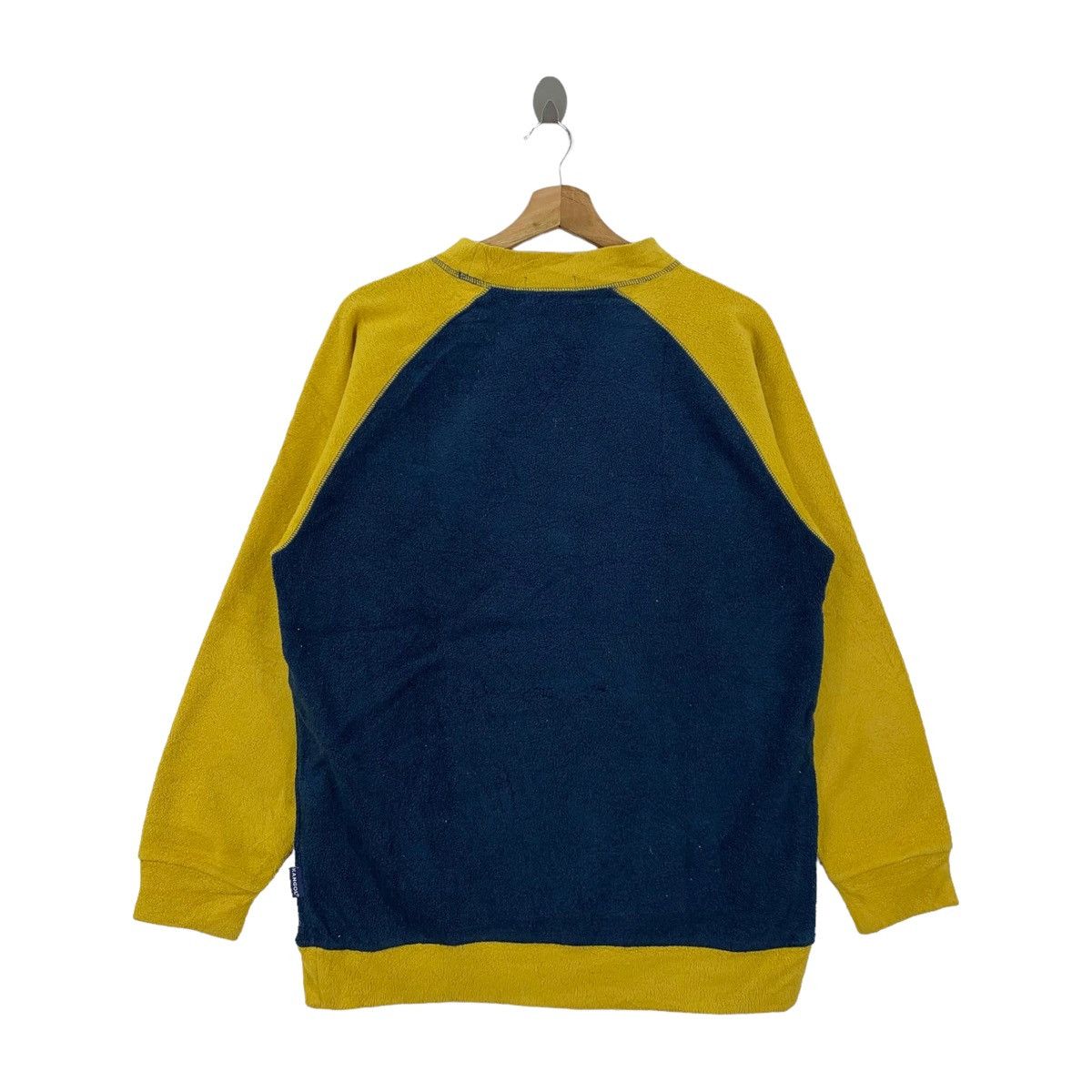 Kangol × Vintage Vintage KANGOL United Kingdom Big Logo Fleece Sweatshirt Size US M / EU 48-50 / 2 - 2 Thumbnail