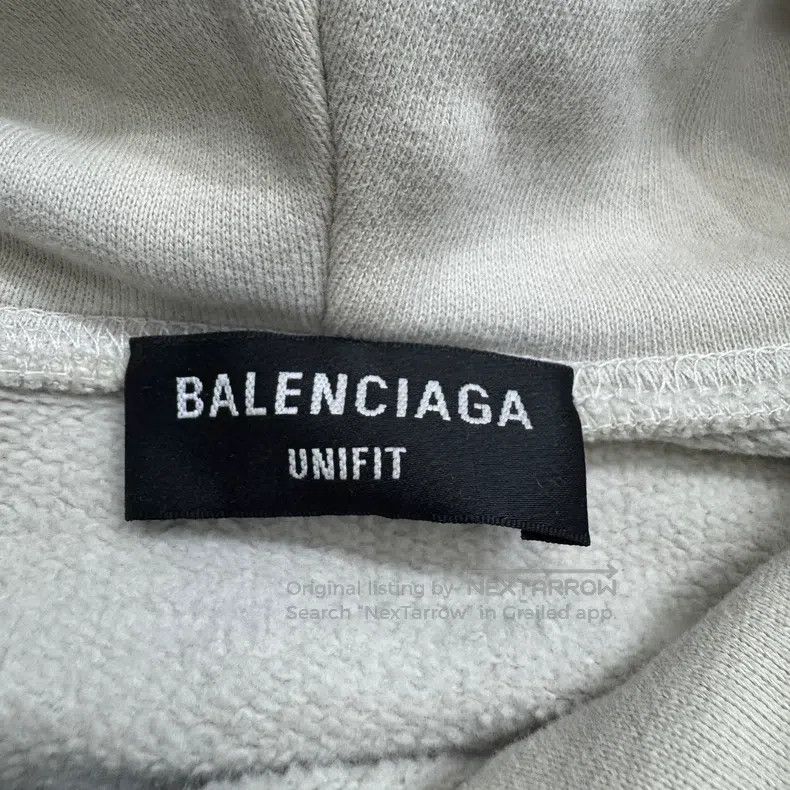 Balenciaga Balenciaga Mosaic lettering hooded sweatshirt size Size US L / EU 52-54 / 3 - 2 Thumbnail