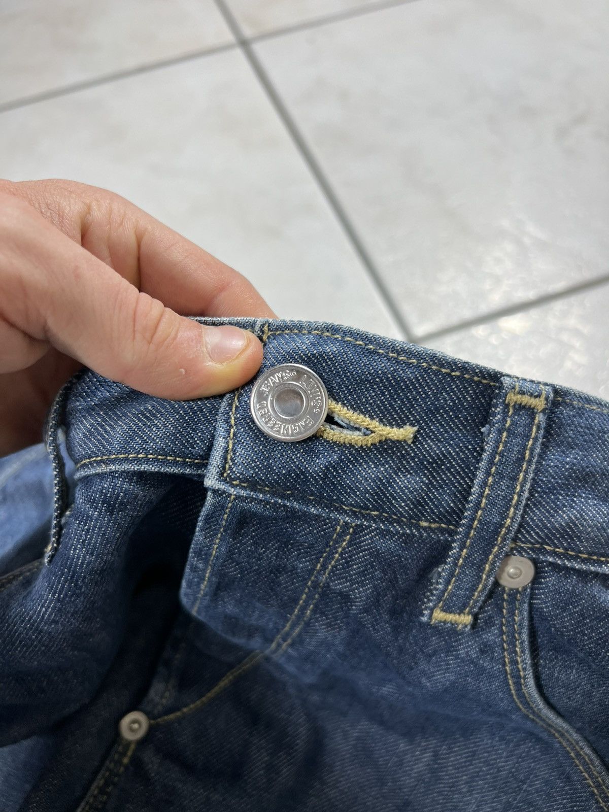 Levi's Vintage Levi’s engineered jeans baggy y2k buckle back 10th Size US 30 / EU 46 - 11 Thumbnail