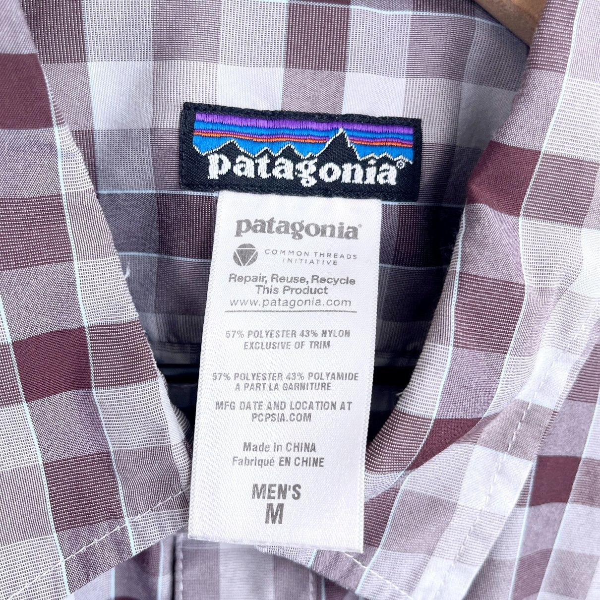 Patagonia Patagonia Short Sleeve Shirt Brown Plaid Mens M Size US M / EU 48-50 / 2 - 5 Thumbnail
