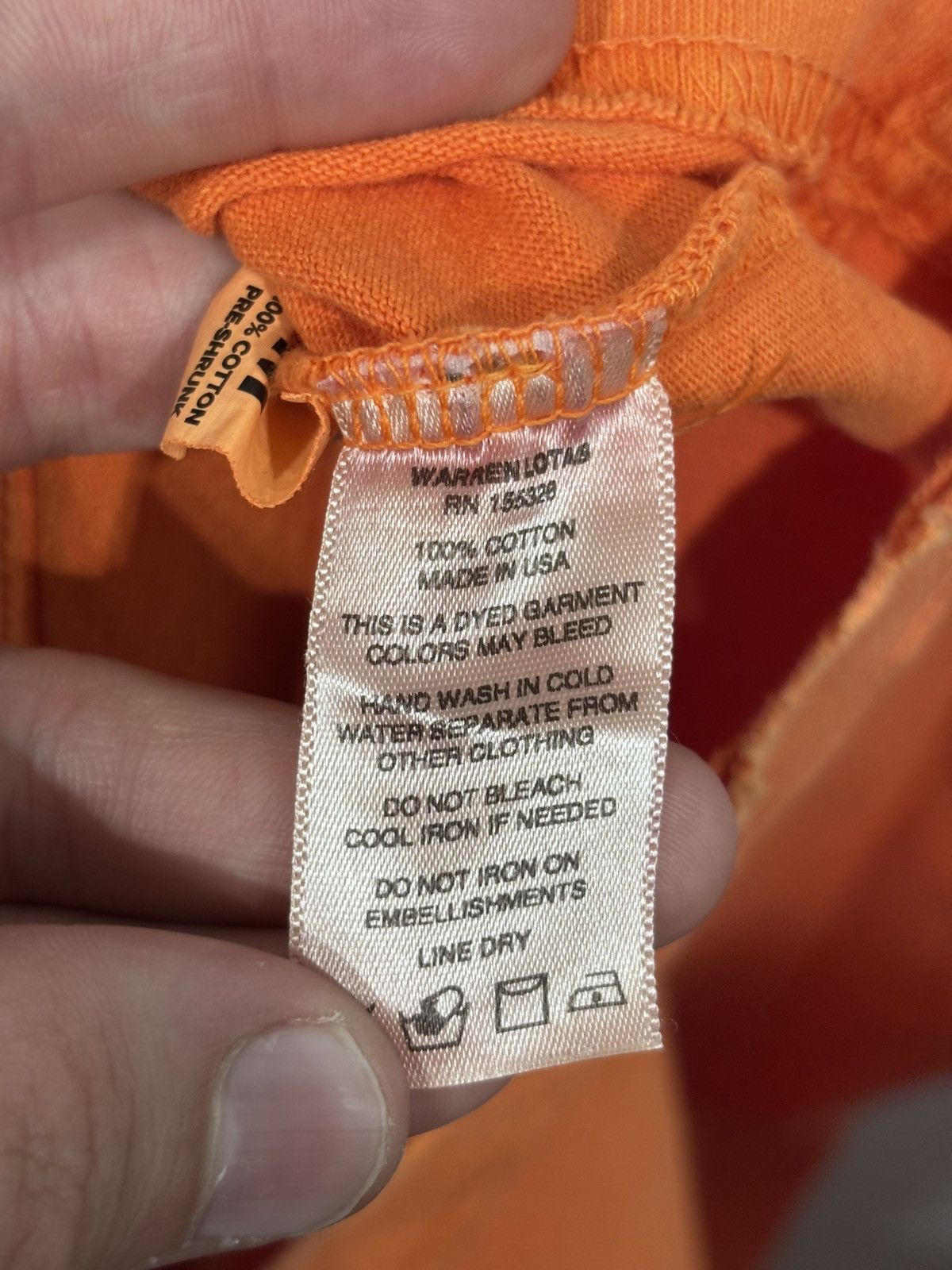 Warren Lotas Warren Lotas Love is Fragile Orange Size US M / EU 48-50 / 2 - 9 Thumbnail