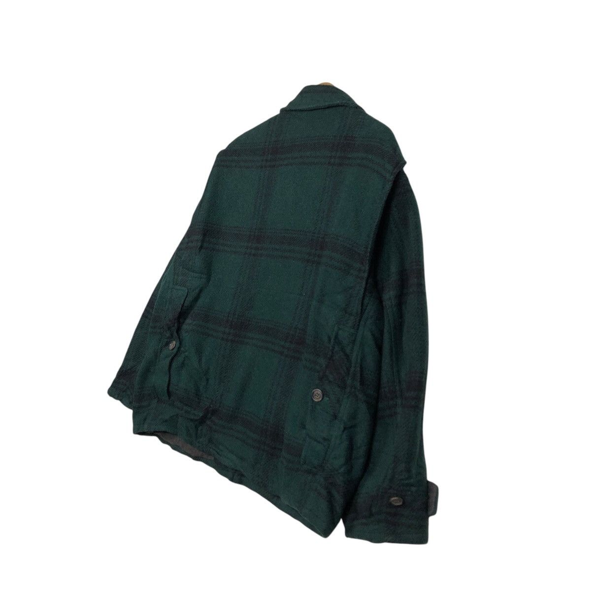 Edwin Vintage Wool Zipper Jacket Edwin Tokyo Fabric Tartan Design Size US L / EU 52-54 / 3 - 11 Thumbnail