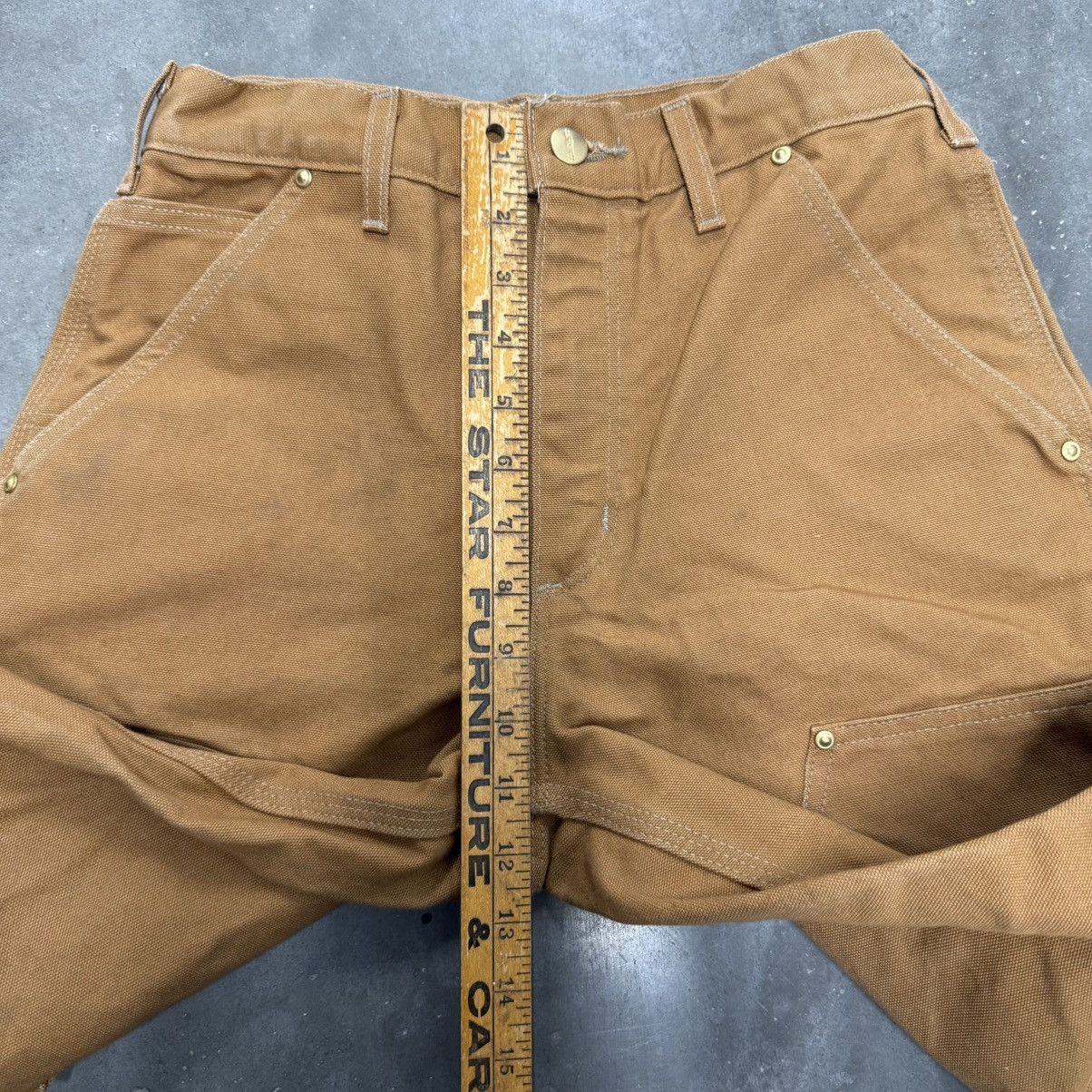 Carhartt × Vintage Vintage Distressed Carhartt Double Knee Work Carpenter Pants Size US 27 - 19 Thumbnail