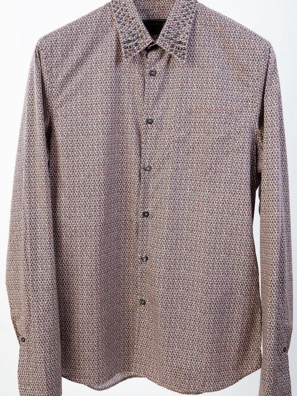 Prada Prada Studded Collar Retro Shirt Size US M / EU 48-50 / 2 - 2 Thumbnail