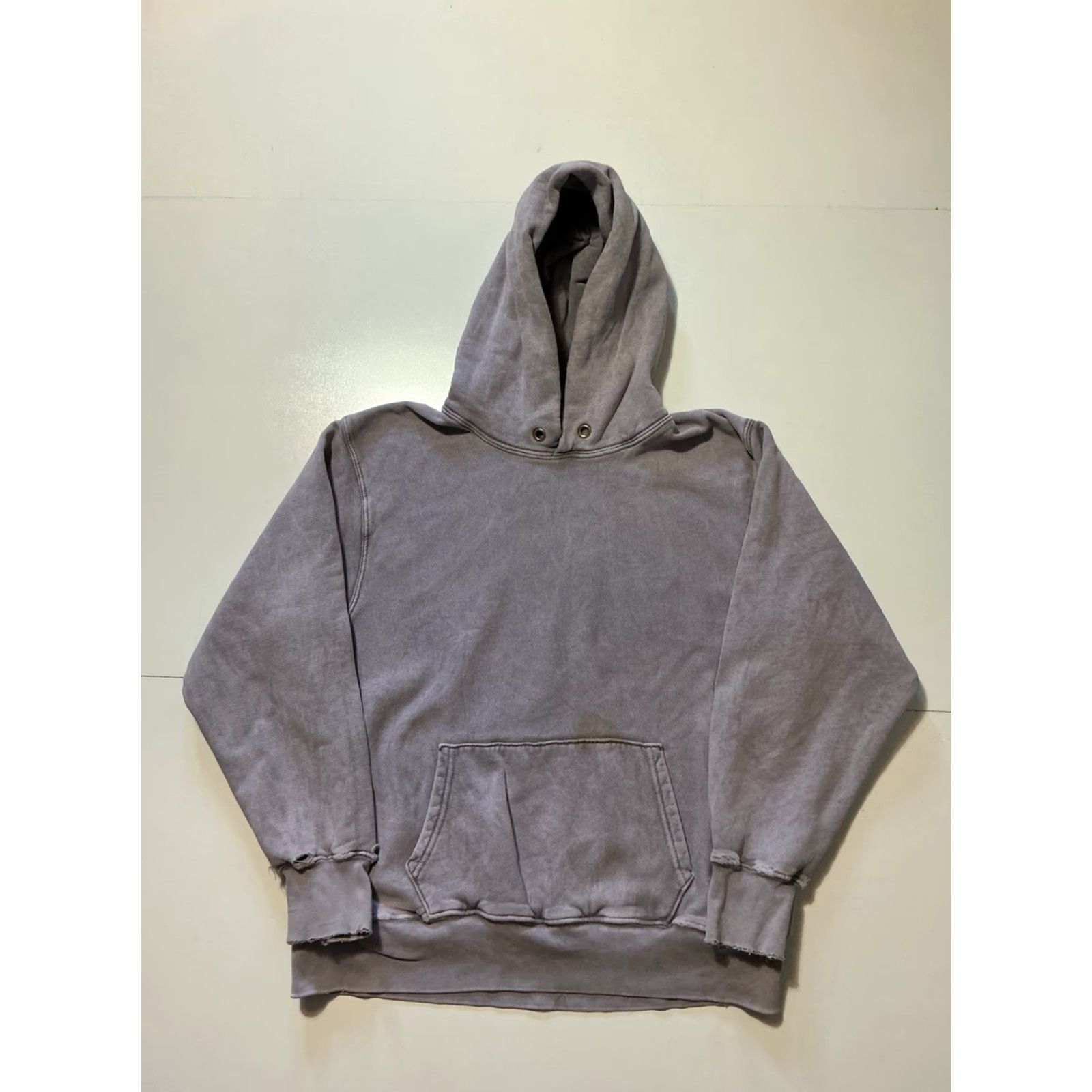 Les Tien VINTAGE Les Tien Hoodie Pullover Heavyweight Textured Lavender Stone M Medium Mens Boys? Wait Size US M / EU 48-50 / 2 - 2 Thumbnail