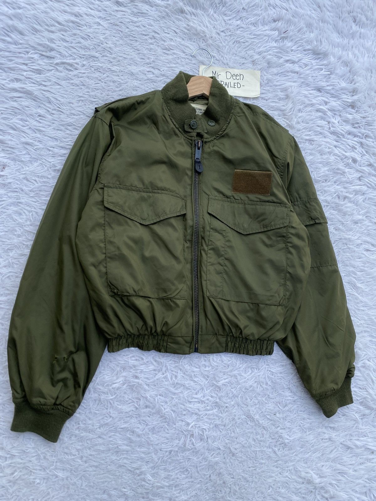 Avirex Vintage Scovill Green US Avirex Army Nylon Bomber Jacket Size US M / EU 48-50 / 2 - 2 Thumbnail