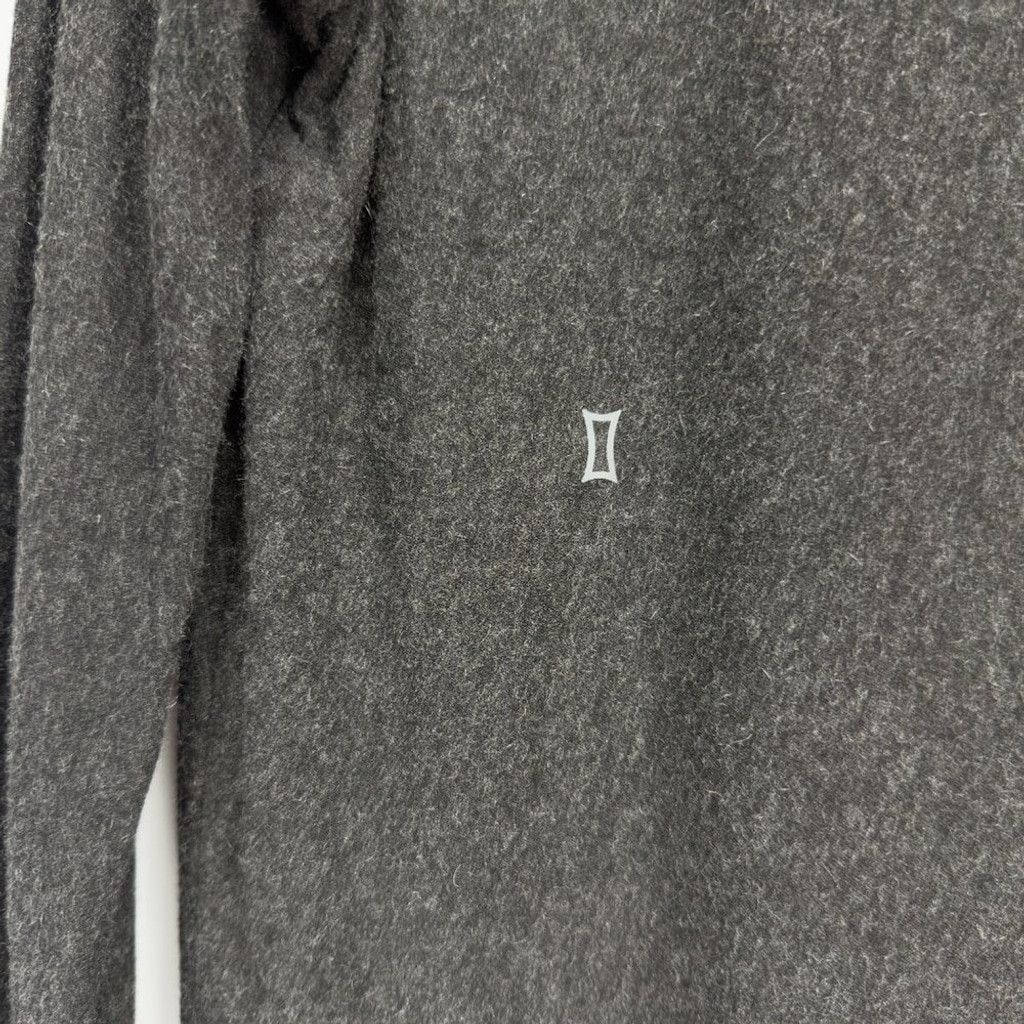 Kit and Ace KIT AND ACE Wave Viscose Minimalist Grey Long Sleeve Dress M Size L / US 10 / IT 46 - 6 Thumbnail