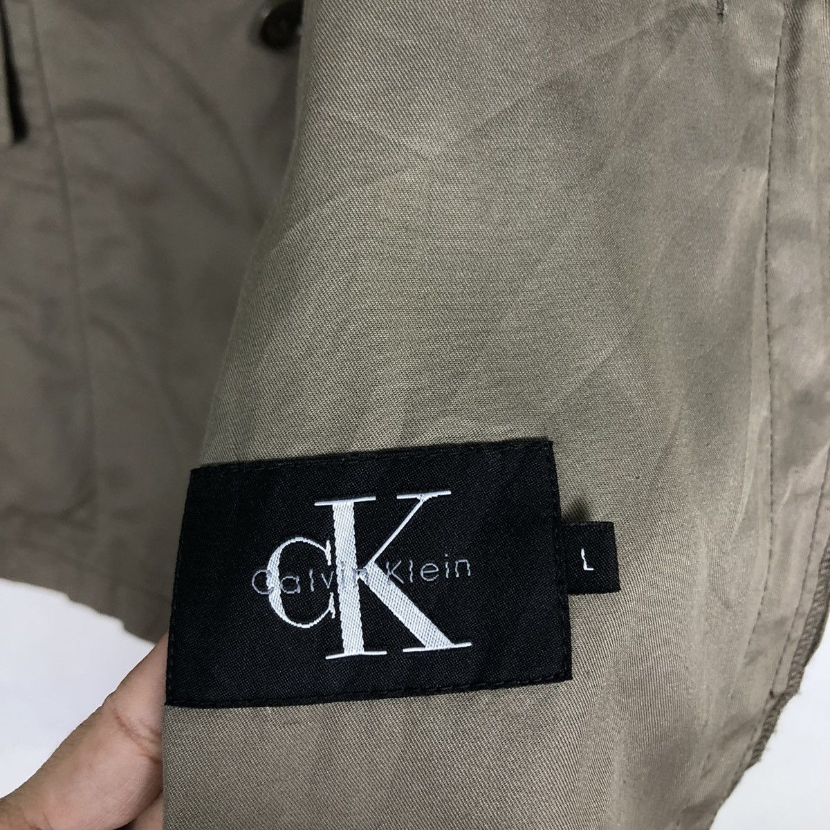 Japanese Brand 🔥Vtg Chore Work Jacket Calvin Klein Canvas Issey Miyake Size US L / EU 52-54 / 3 - 15 Thumbnail