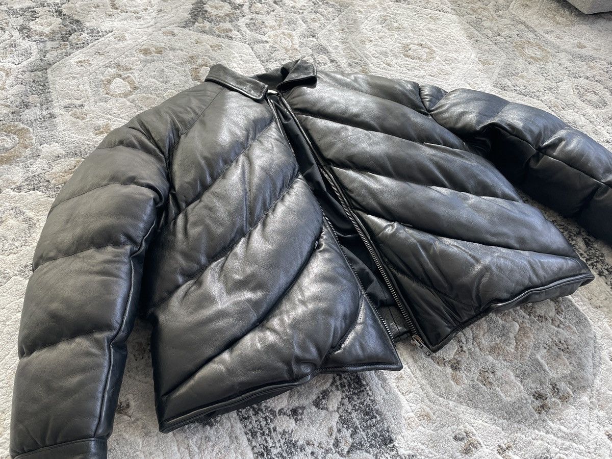 Sangiev ROUGH Black Nappa Leather Puffer Jacket Size US S / EU 44-46 / 1 - 2 Thumbnail