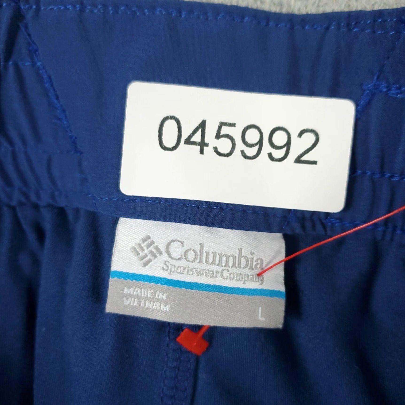 Vintage Columbia Skirt Womens Size L Blue Pockets Mini Short Casual Summer Fall Spring Winter Size 36" / US 14 / IT 50 - 7 Thumbnail
