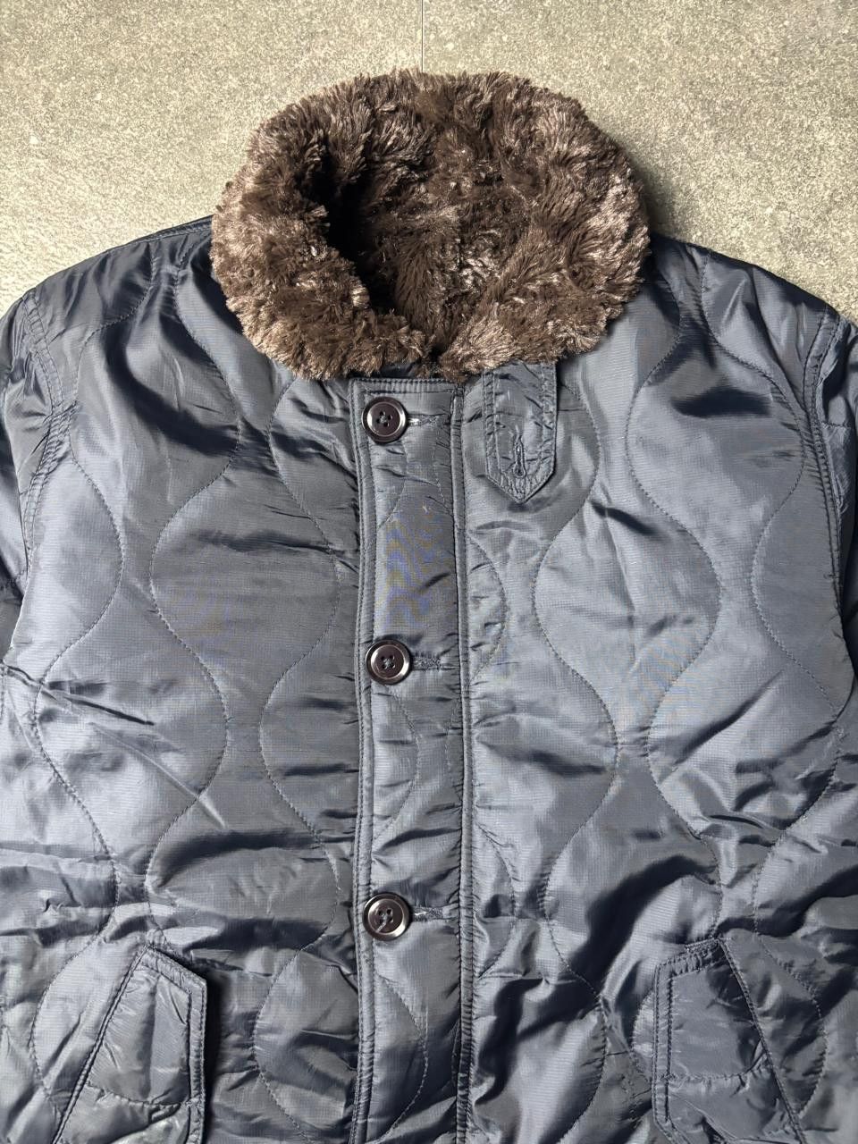 semanticdesign 2000s Semantic Design Fur Sherpa Warm Padded Jacket Size US M / EU 48-50 / 2 - 3 Thumbnail