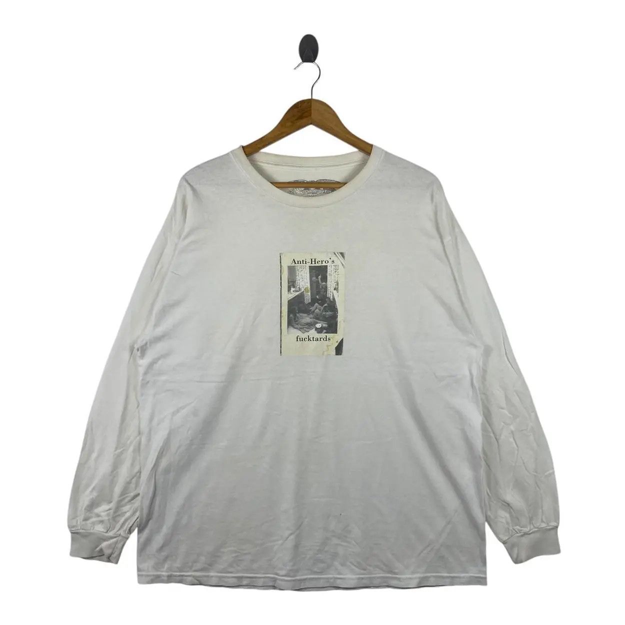 Antihero Vintage ANTIHERO SKATEBOARD FUCKTARD Movie Tee Shirt Size US XL / EU 56 / 4 - 1 Thumbnail