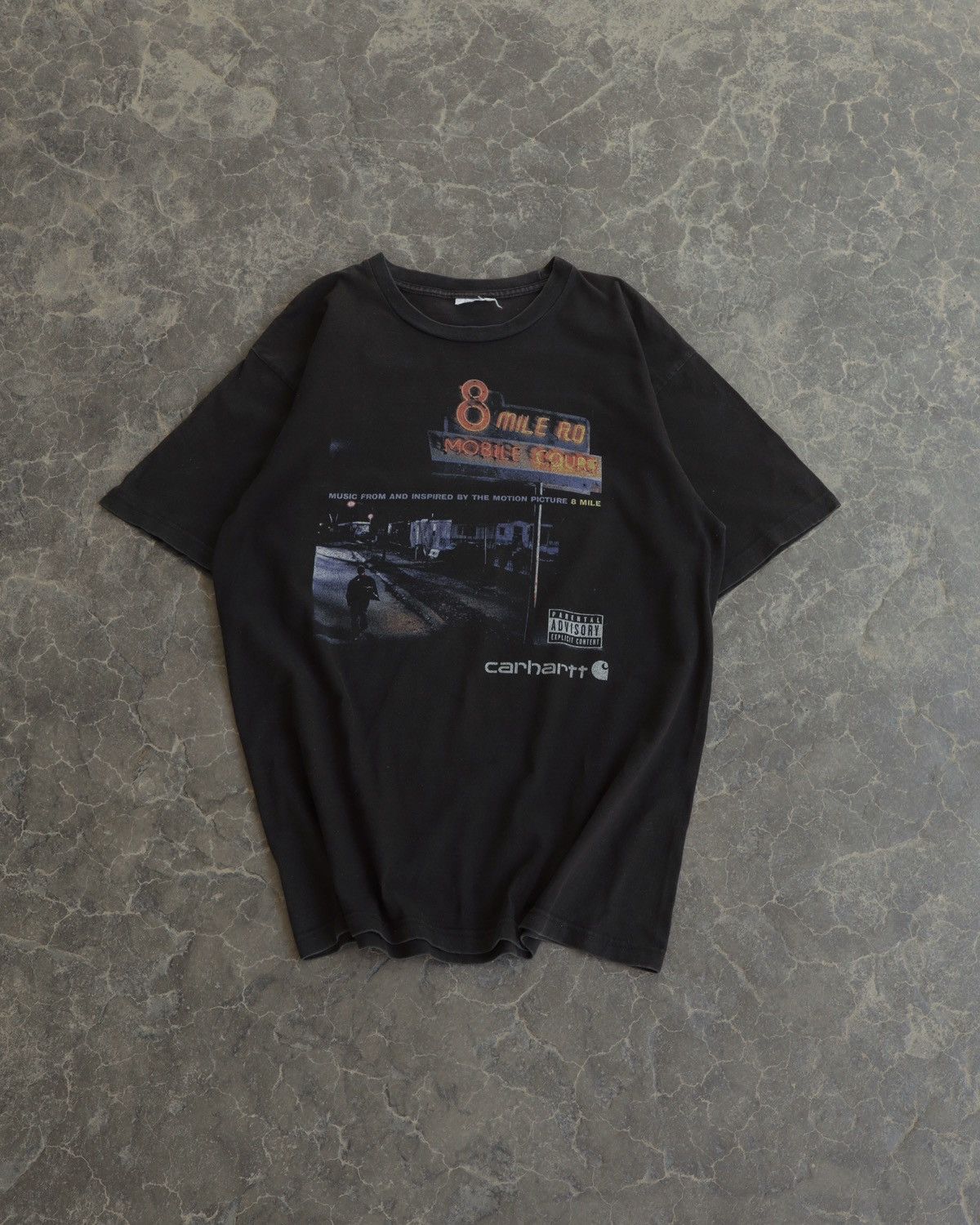 Carhartt Vintage 8 Mile Carhartt Detroit Black Movie Promo Tee Size US L / EU 52-54 / 3 - 1 Thumbnail