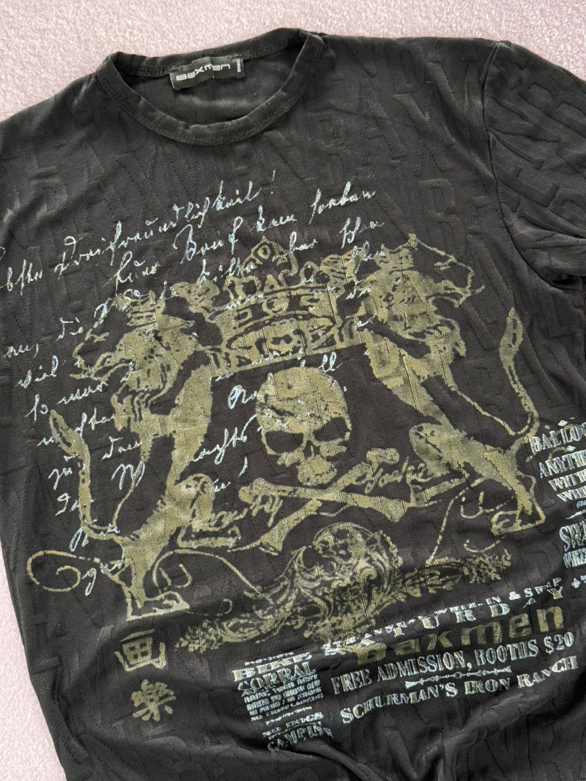 Hysteric Glamour Grunge Vibe Vintage Womens Spell Out Logo T-Shirt Size M / US 6-8 / IT 42-44 - 6 Thumbnail
