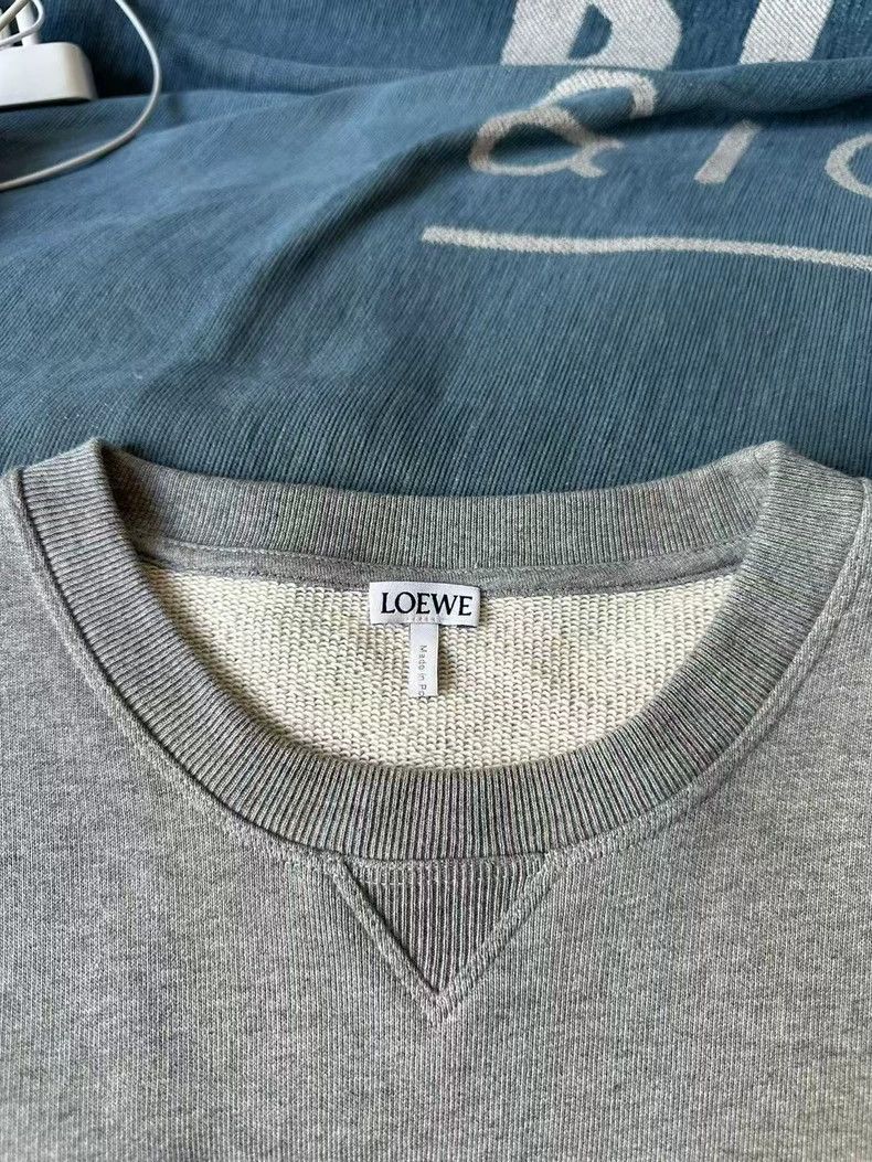 Loewe LOEWE Gray color matching sweater Size M / US 6-8 / IT 42-44 - 2 Thumbnail