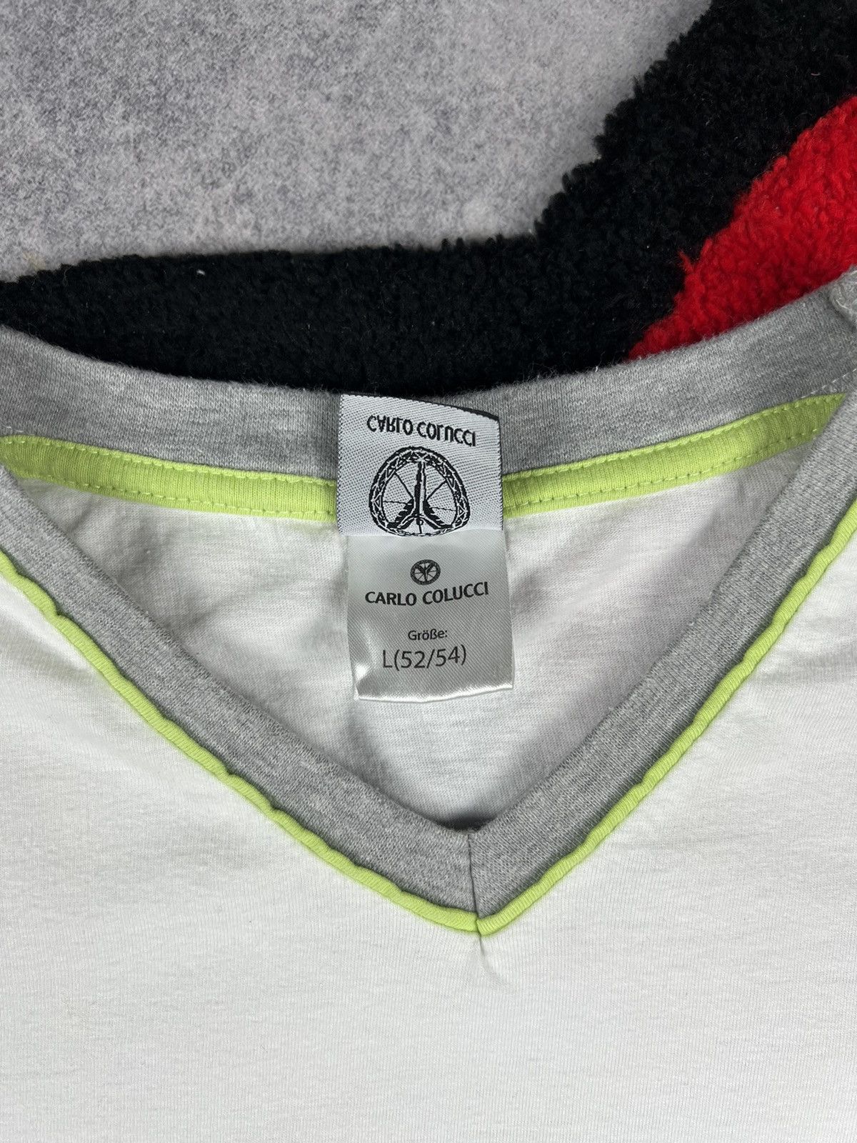 Carlo Colucci Vintage Carlo Colucci Italy Designer Big Logo Y2K Tee Size US L / EU 52-54 / 3 - 6 Thumbnail