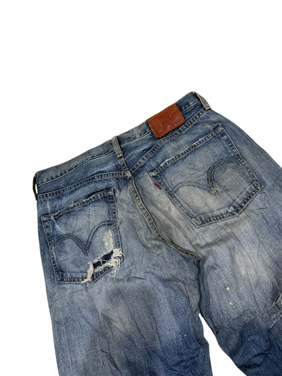 Levi's LEVI’S 503 KURT COBAIN GRUNGE DISTRESSED JEANS Size US 33 - 7 Thumbnail