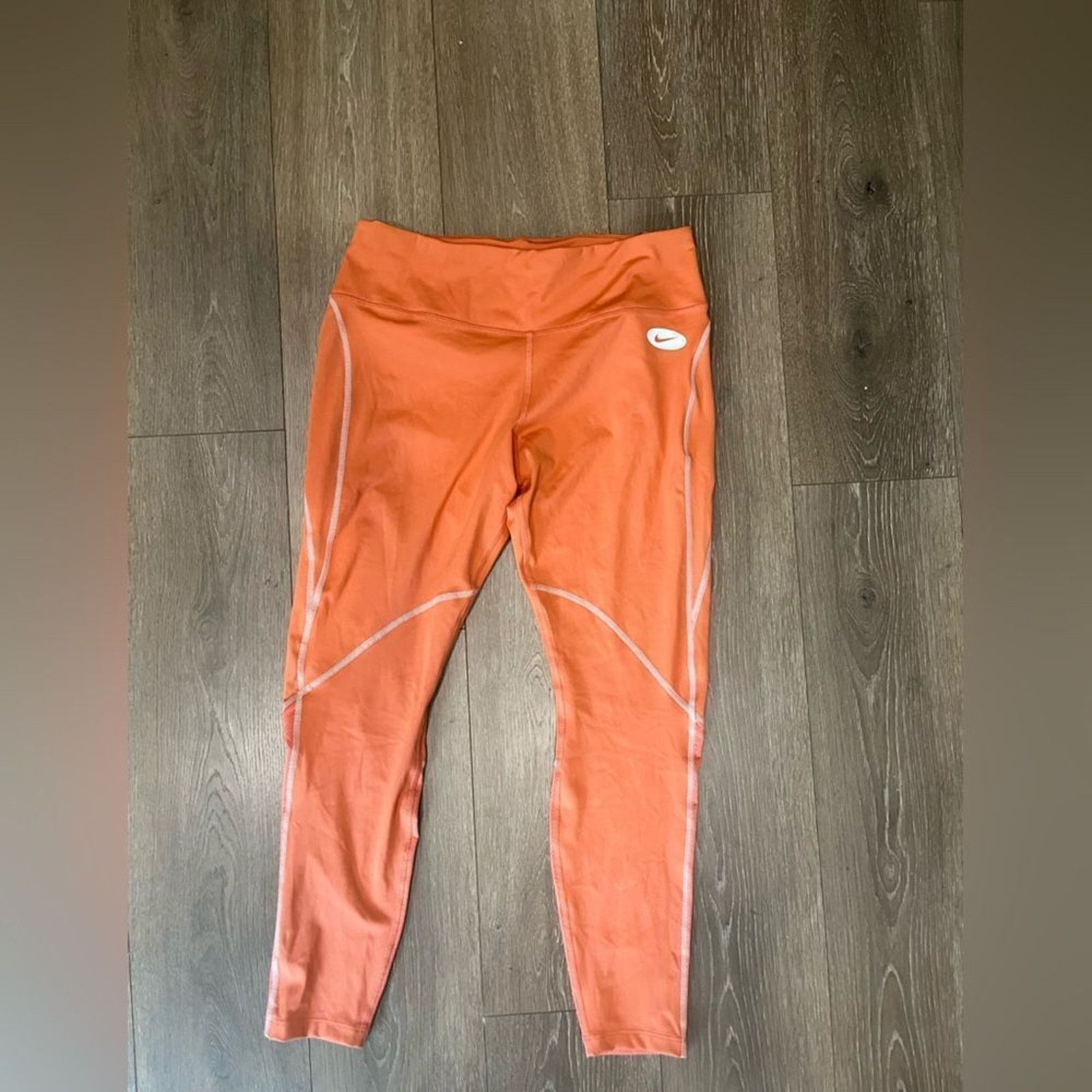 Nike NWOT Nike Dri-FIT Leggings Icon Clash Coral - Size XL Size 34" / US 12 / IT 48 - 1 Thumbnail