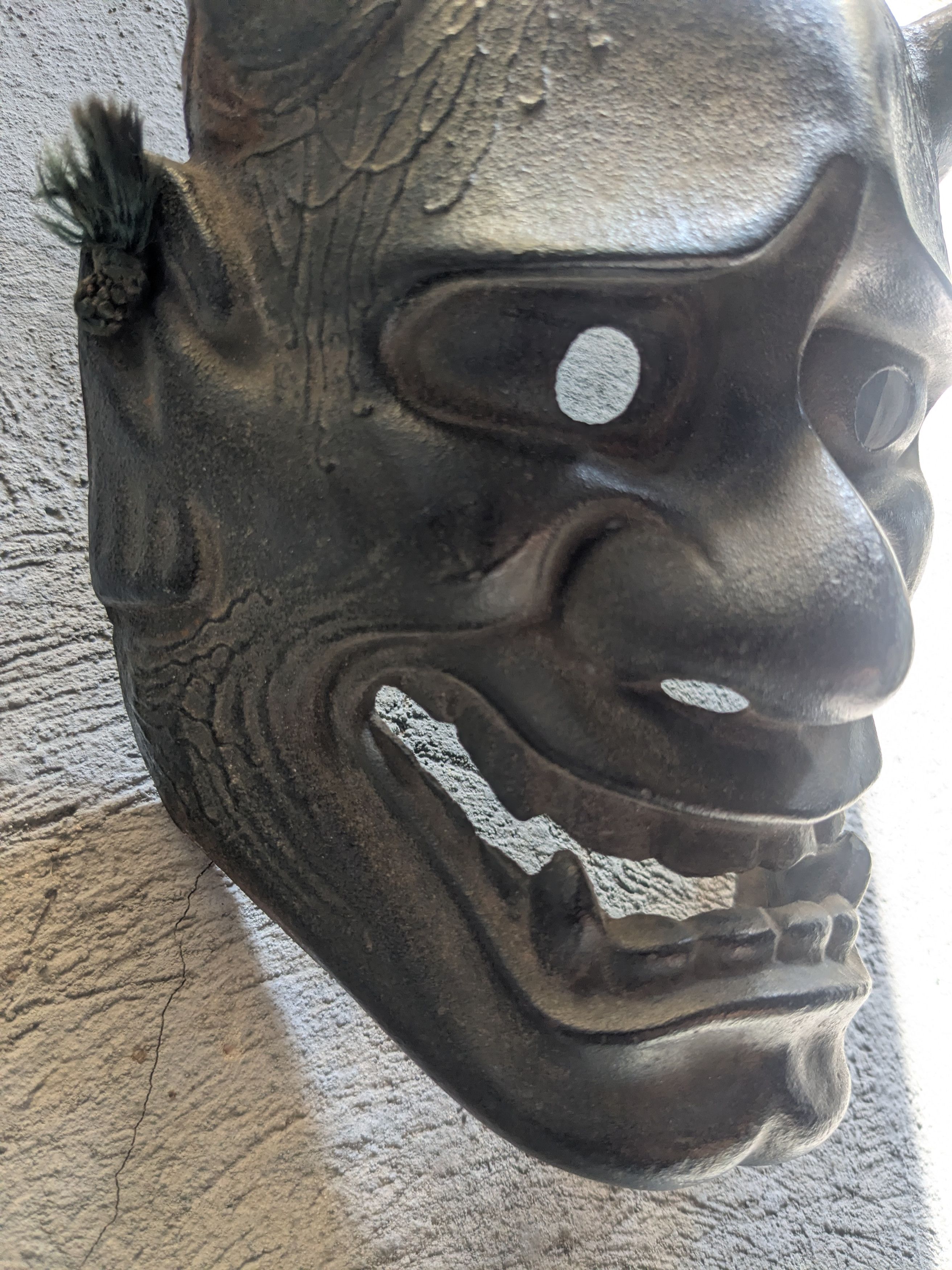 Vintage hanya oni mask antique made in Japan large adult size Size ONE SIZE - 7 Thumbnail
